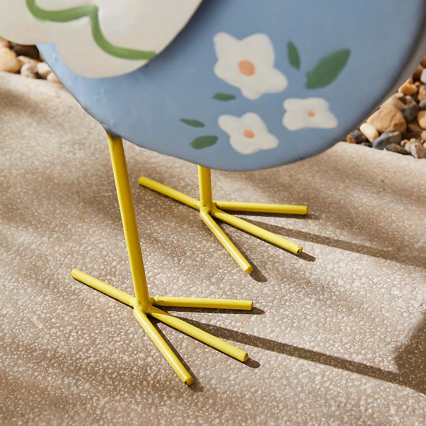 Iron Blue Chicken Ornament