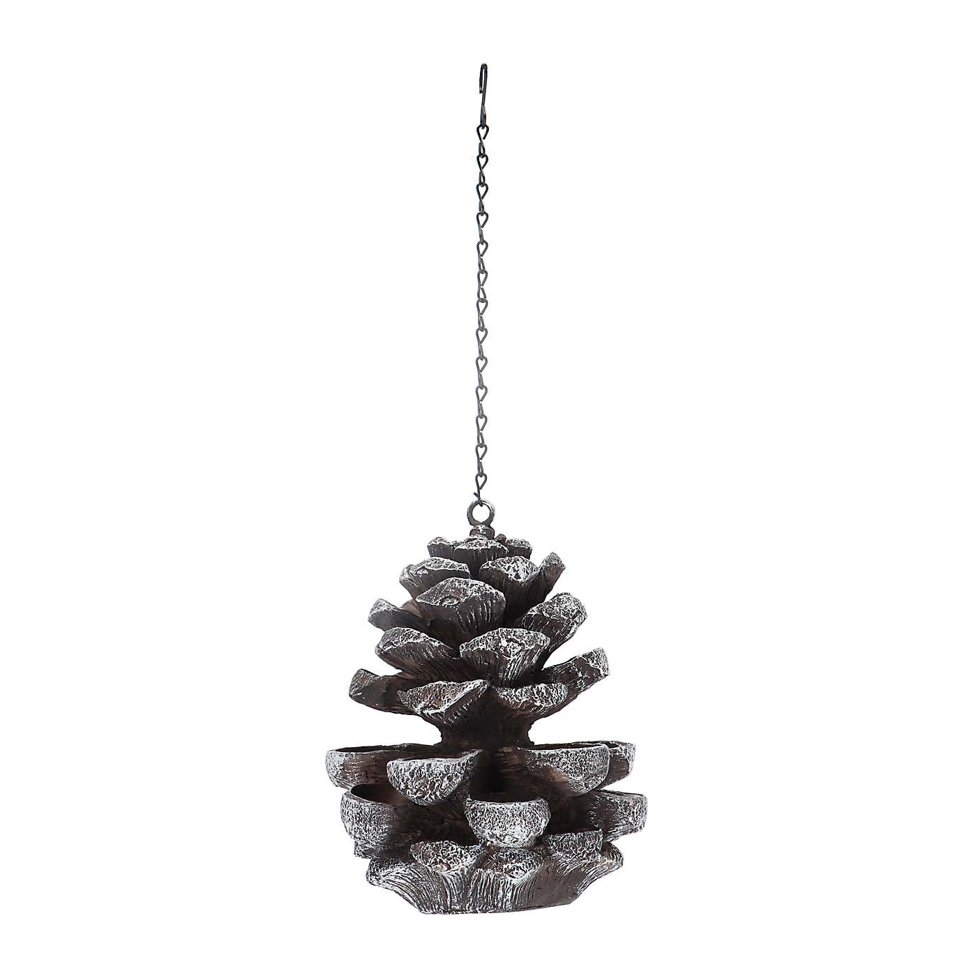 Fallen Fruits Pinecone Bird Feeder