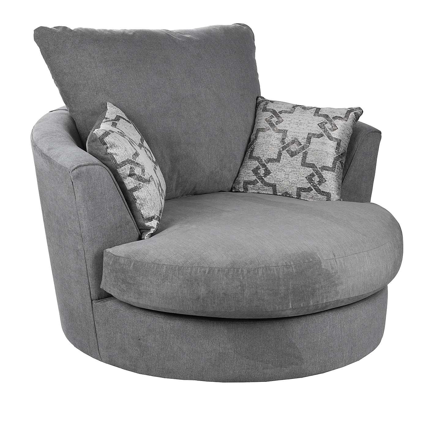 Washington Fabric Swivel Chair