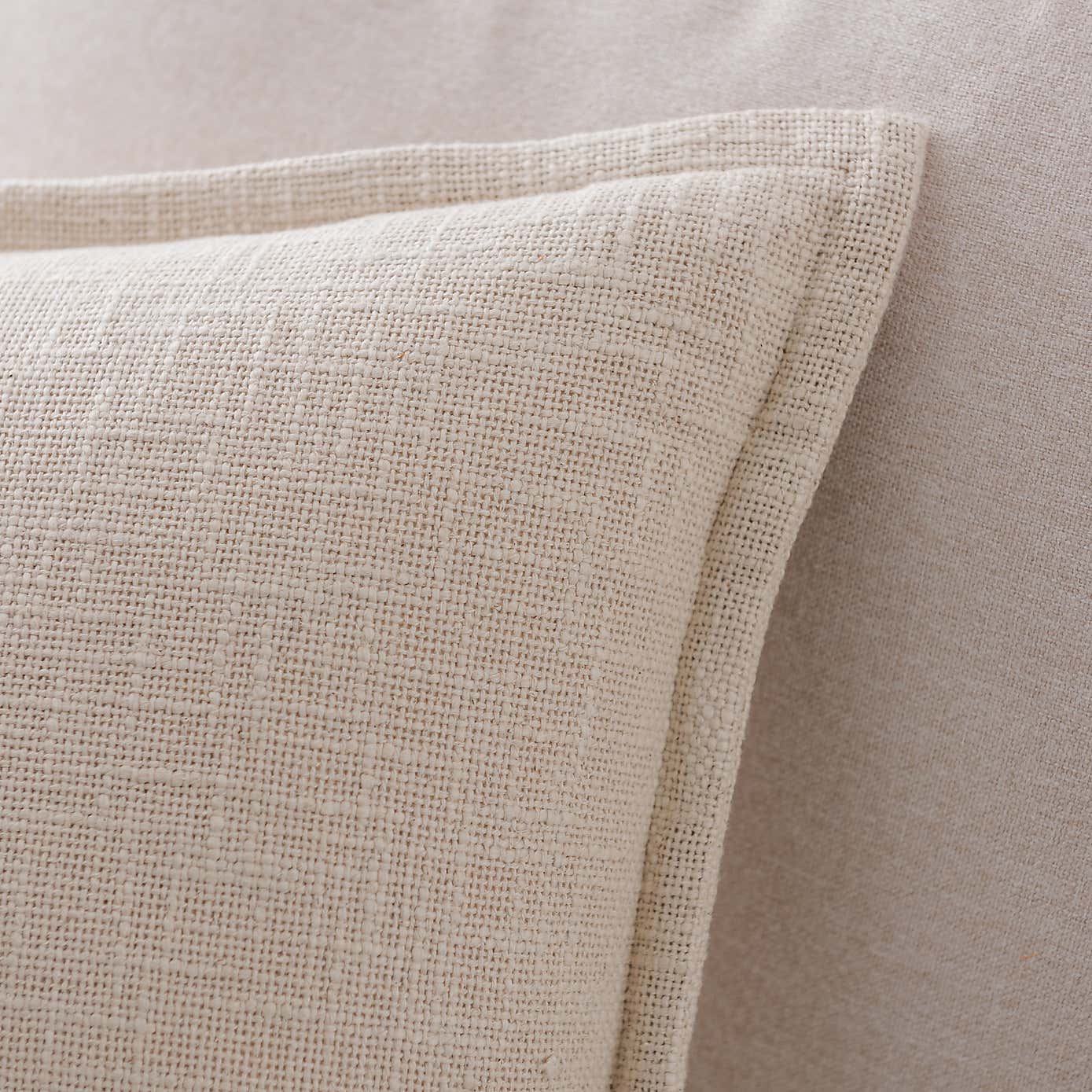 Westcott Cotton Velvet Slub Square Cushion