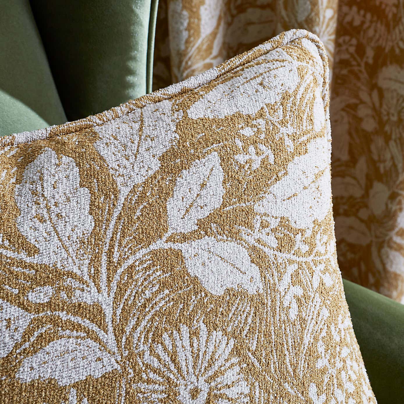 Meadow Starling Eyelet Curtains