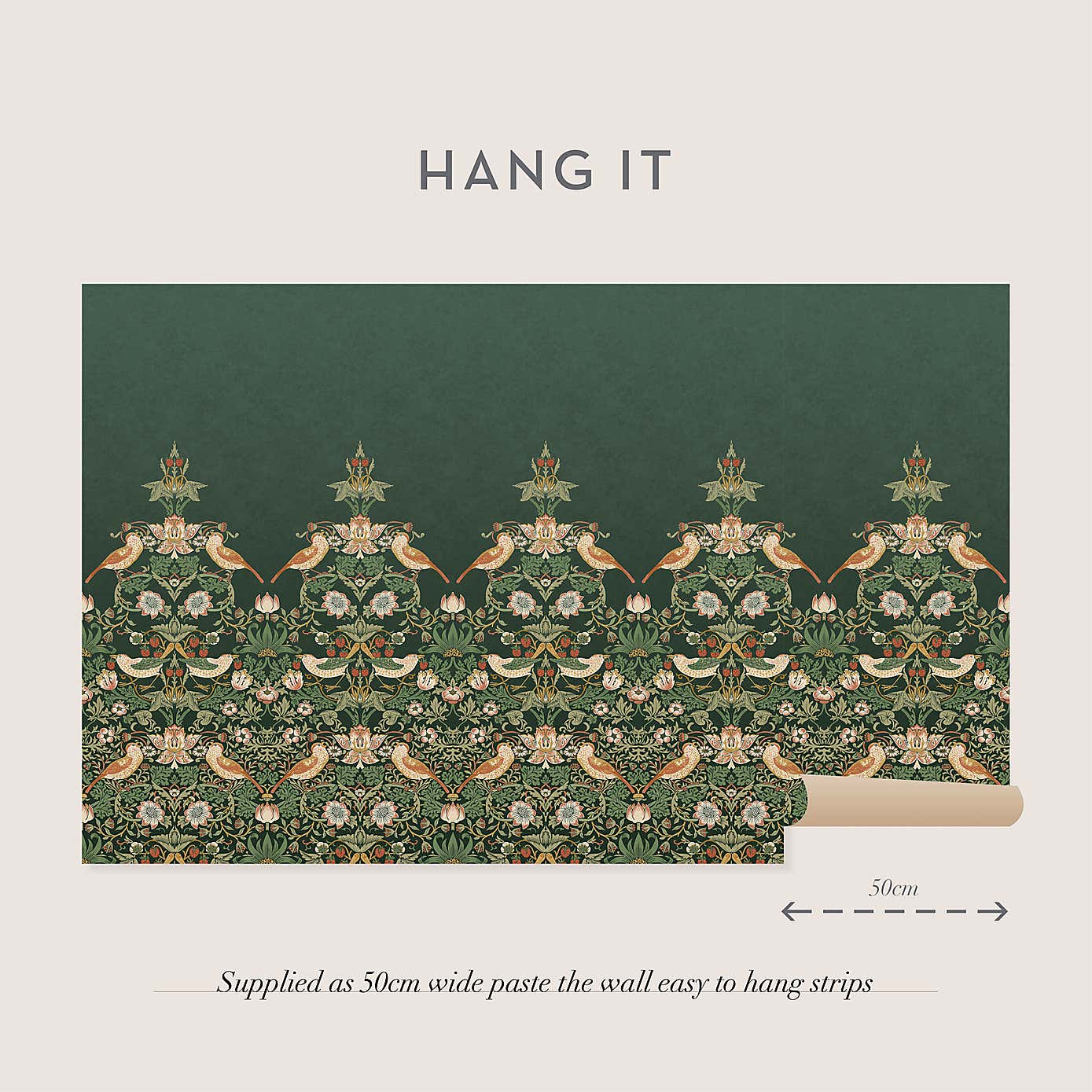 Strawberry Thief Mural