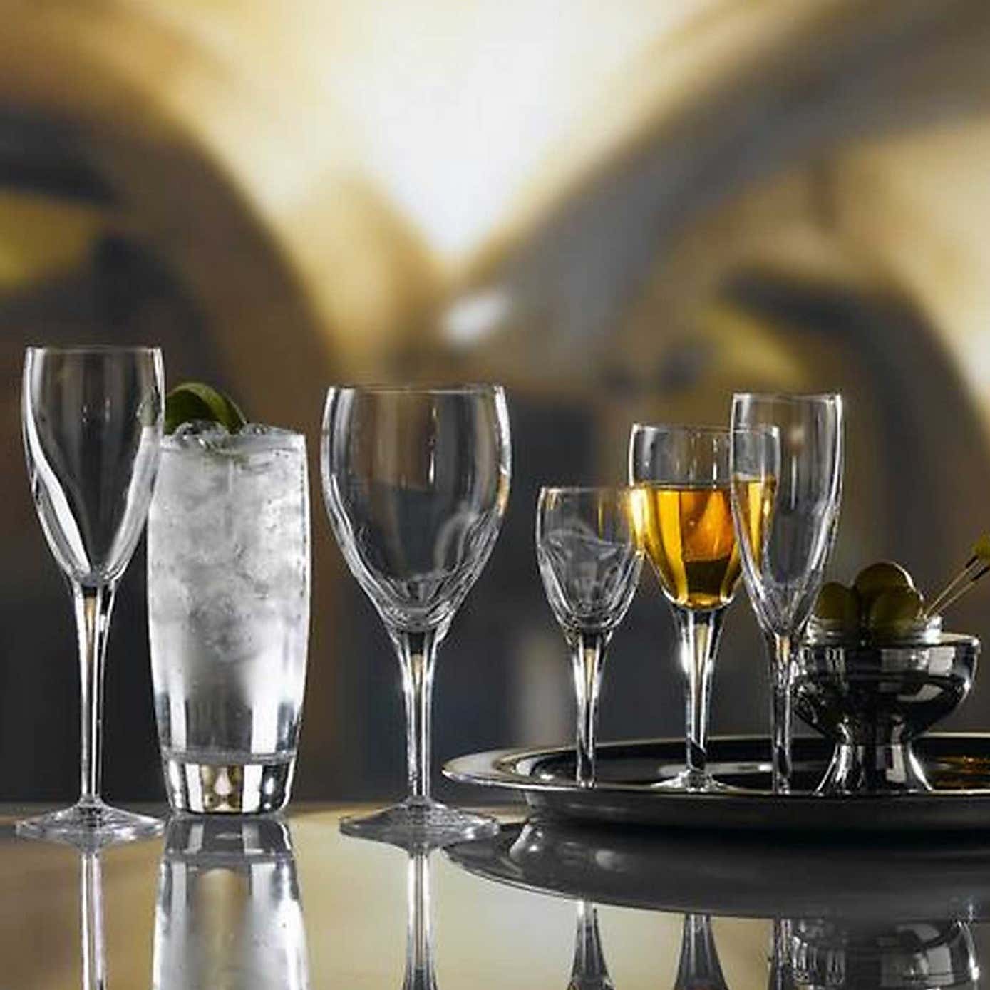 Luigi Bormioli Michelangelo Masterpiece Set of 4 Cocktail Glasses