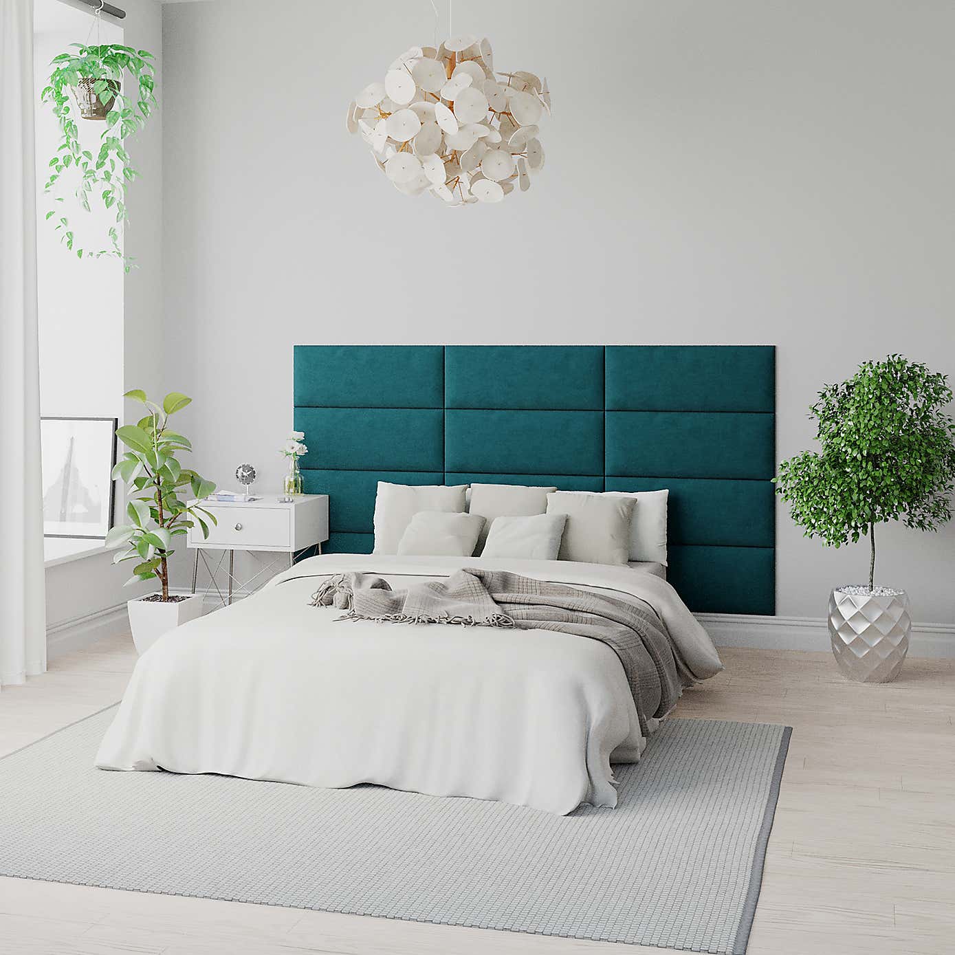 Aspire EasyMount Plush Velvet Upholstered Wall Panels