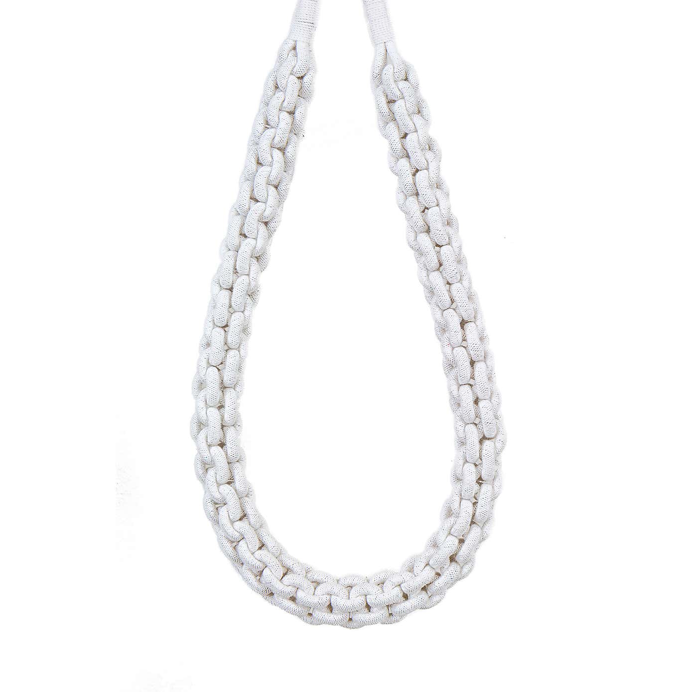 Square Platted Rope Embrace Pair of Tiebacks