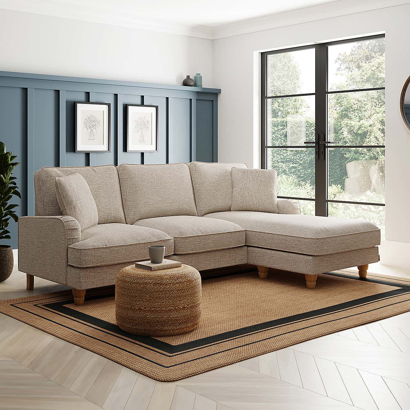 Tonal Textured Weave Fabric Sample