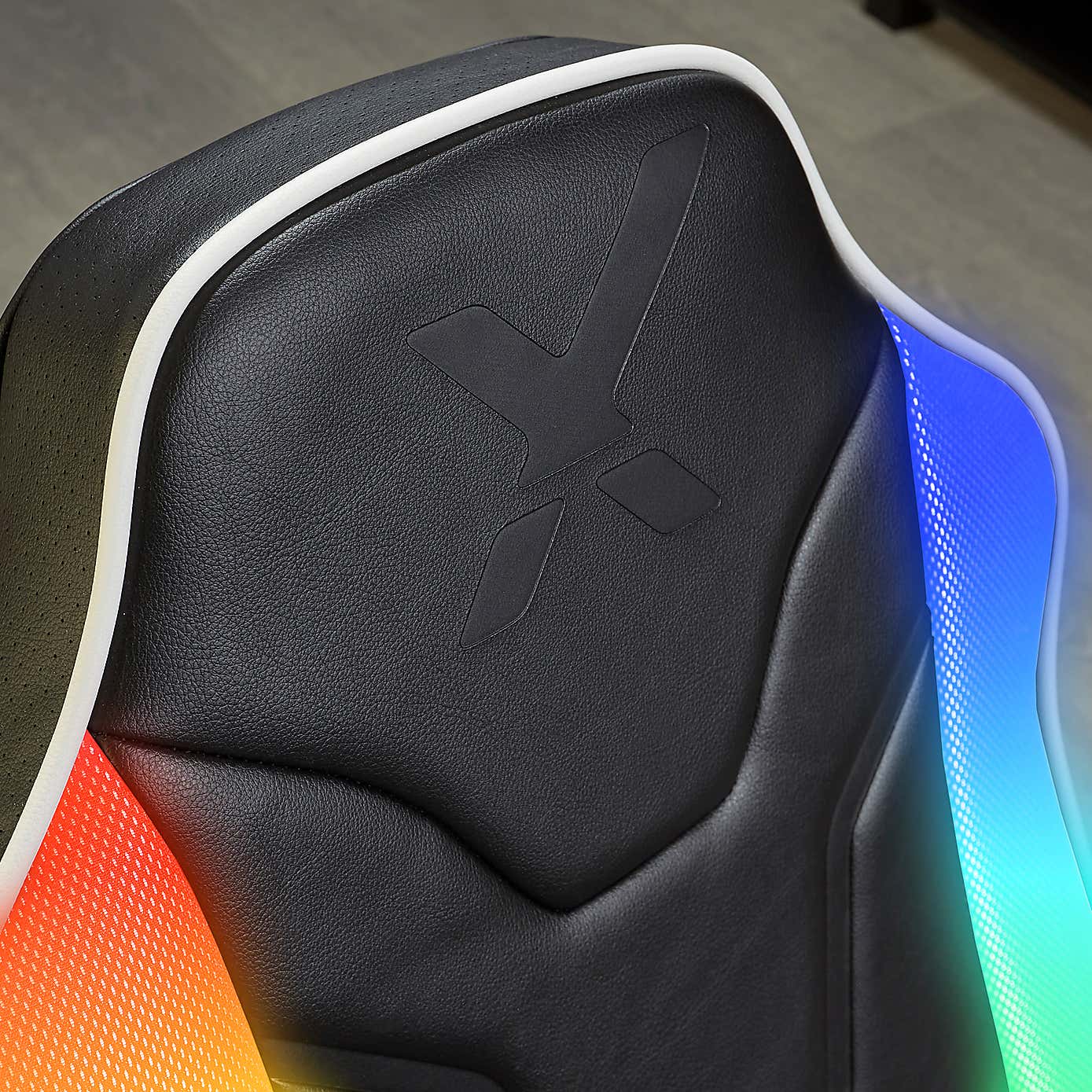X Rocker Chimera 2.0 Stereo Audio Gaming Chair with Vibrant LED Light