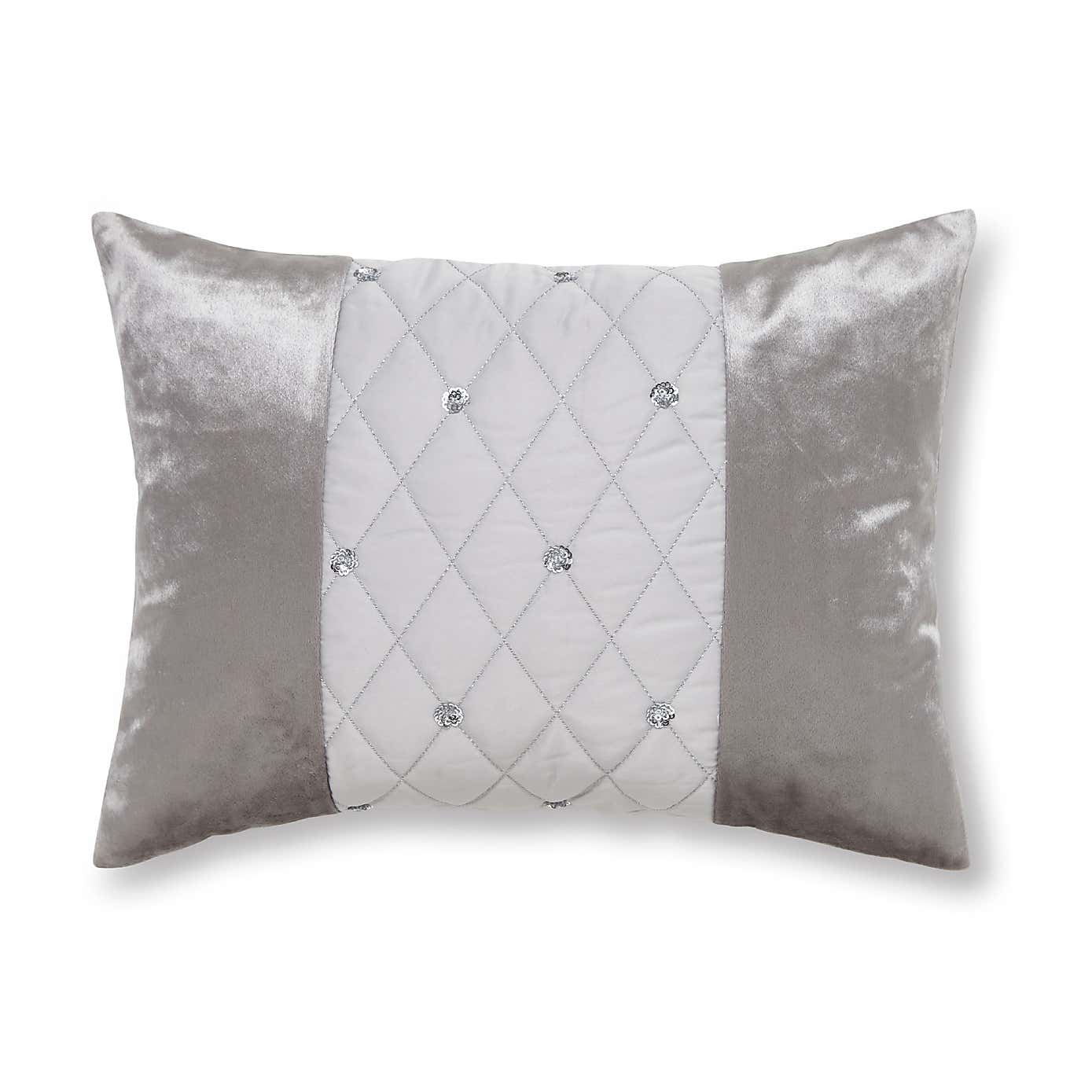 Catherine Lansfield Sequin Cluster Cushion