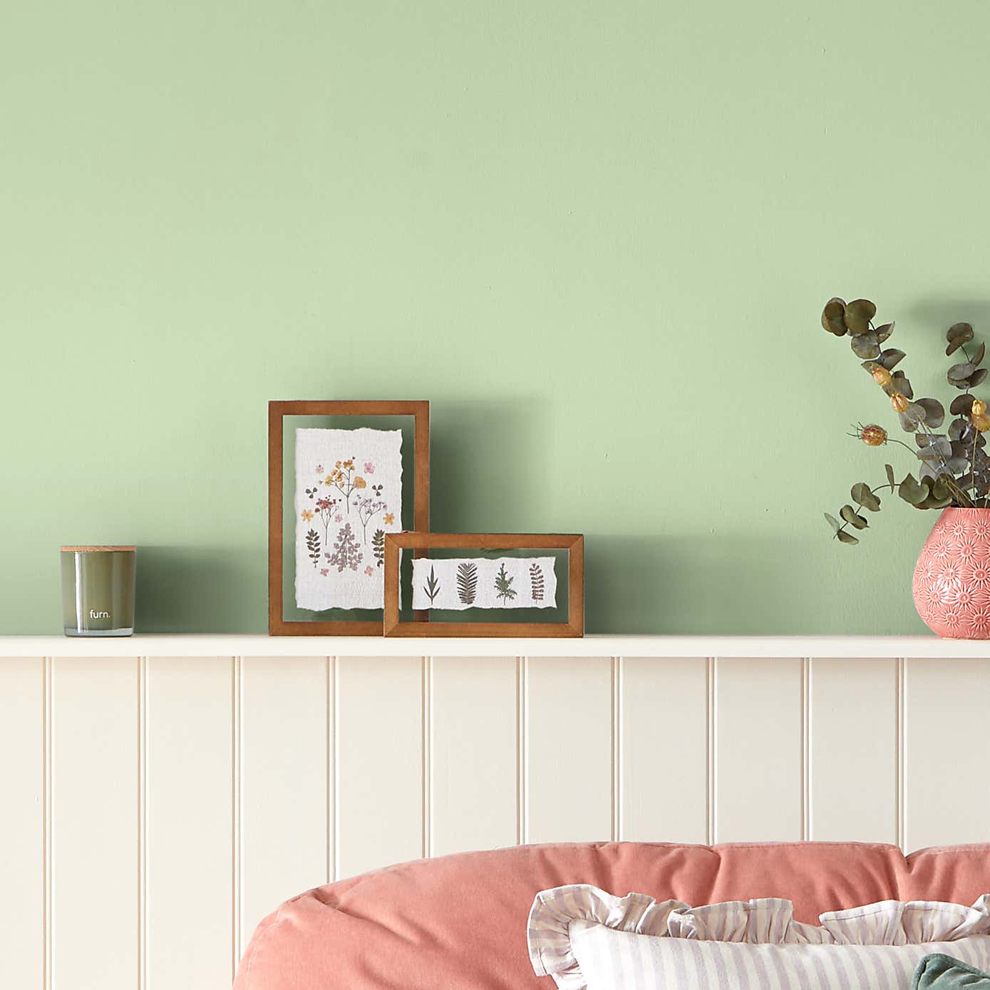 Dunelm Soft Catkin Green Matt Emulsion Paint
