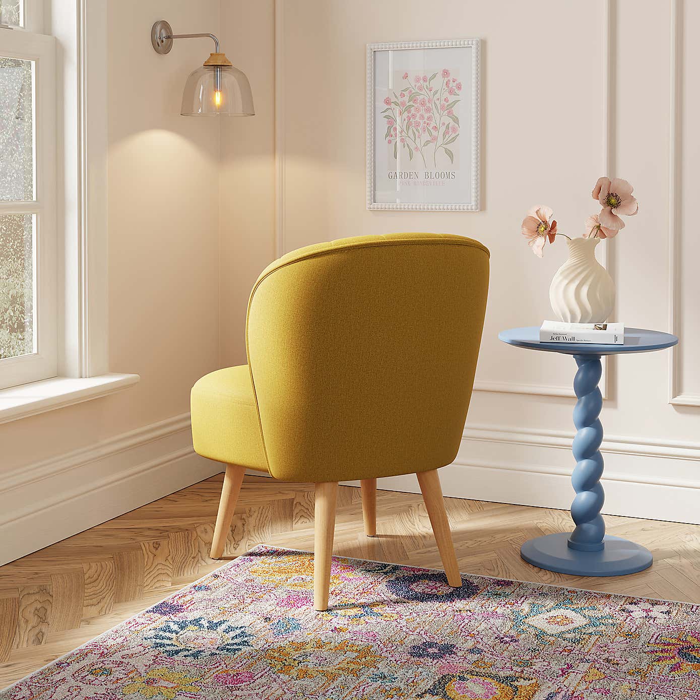 Colette Linen Accent Chair