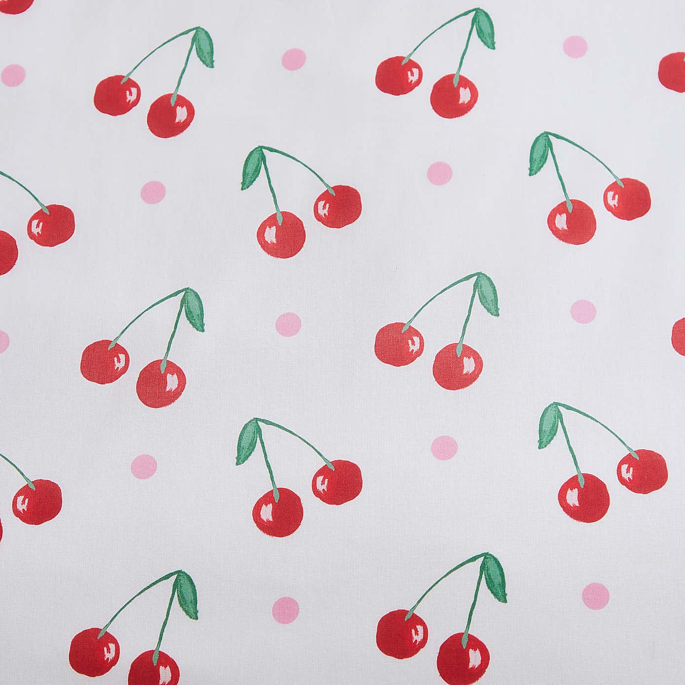 Cherries Duvet Cover and Pillowcase Set