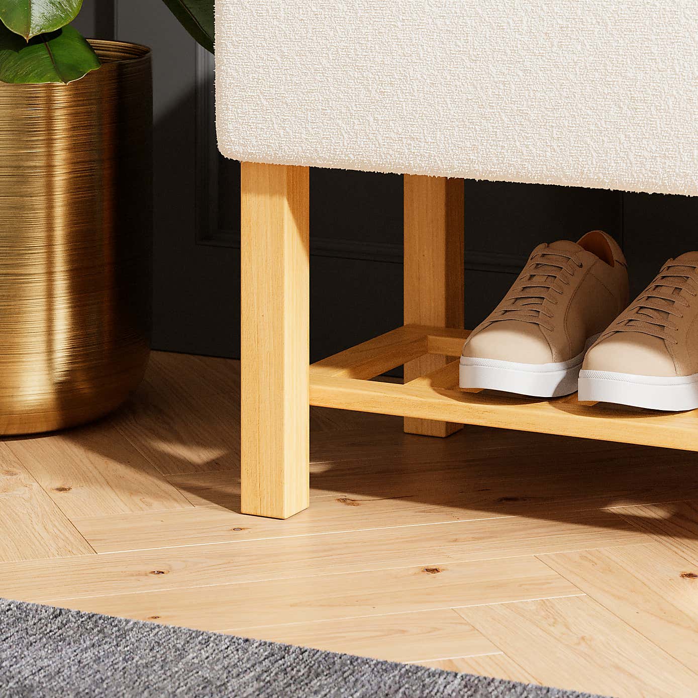 Upholstered Hallway Bench
