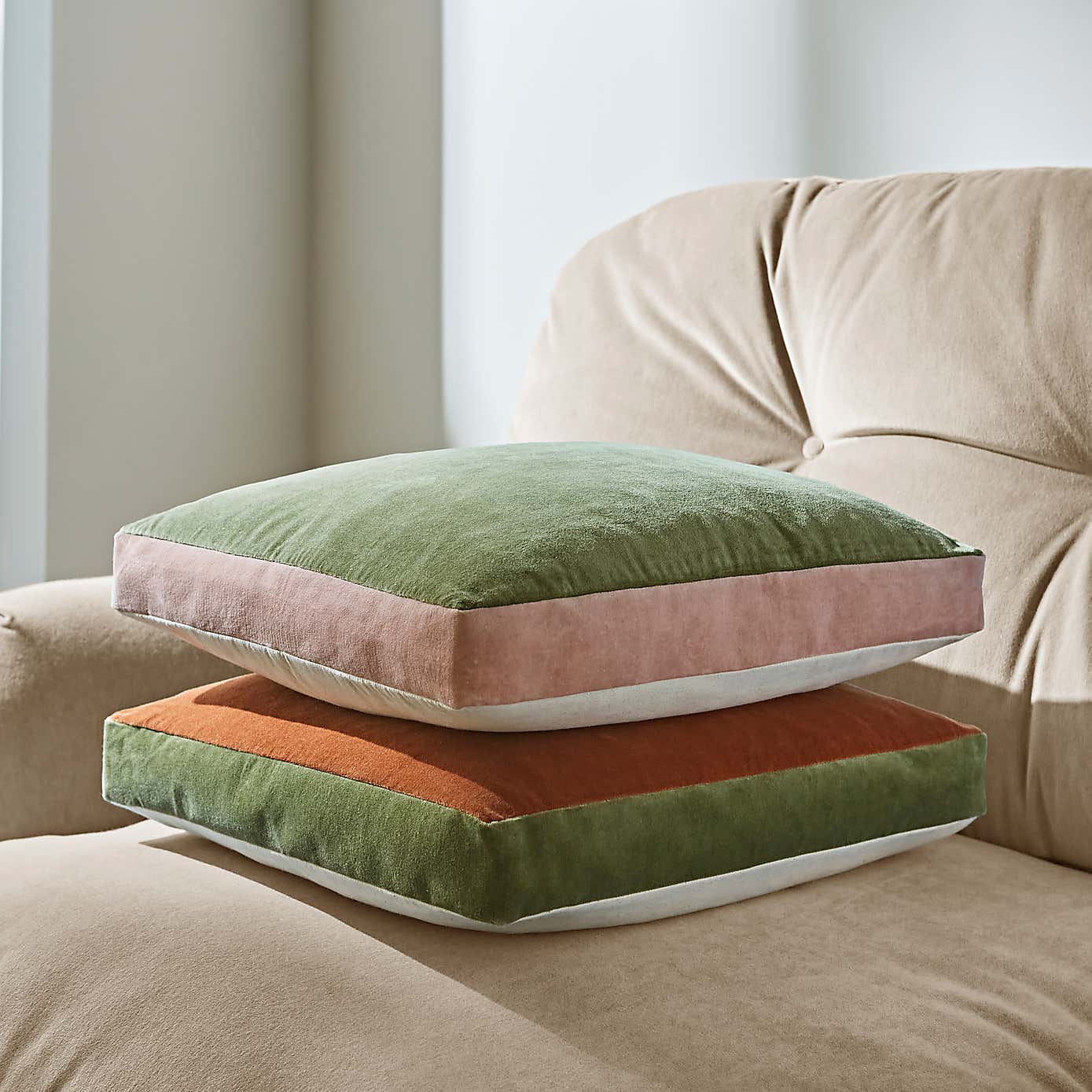 Box Edge Cotton Cushion