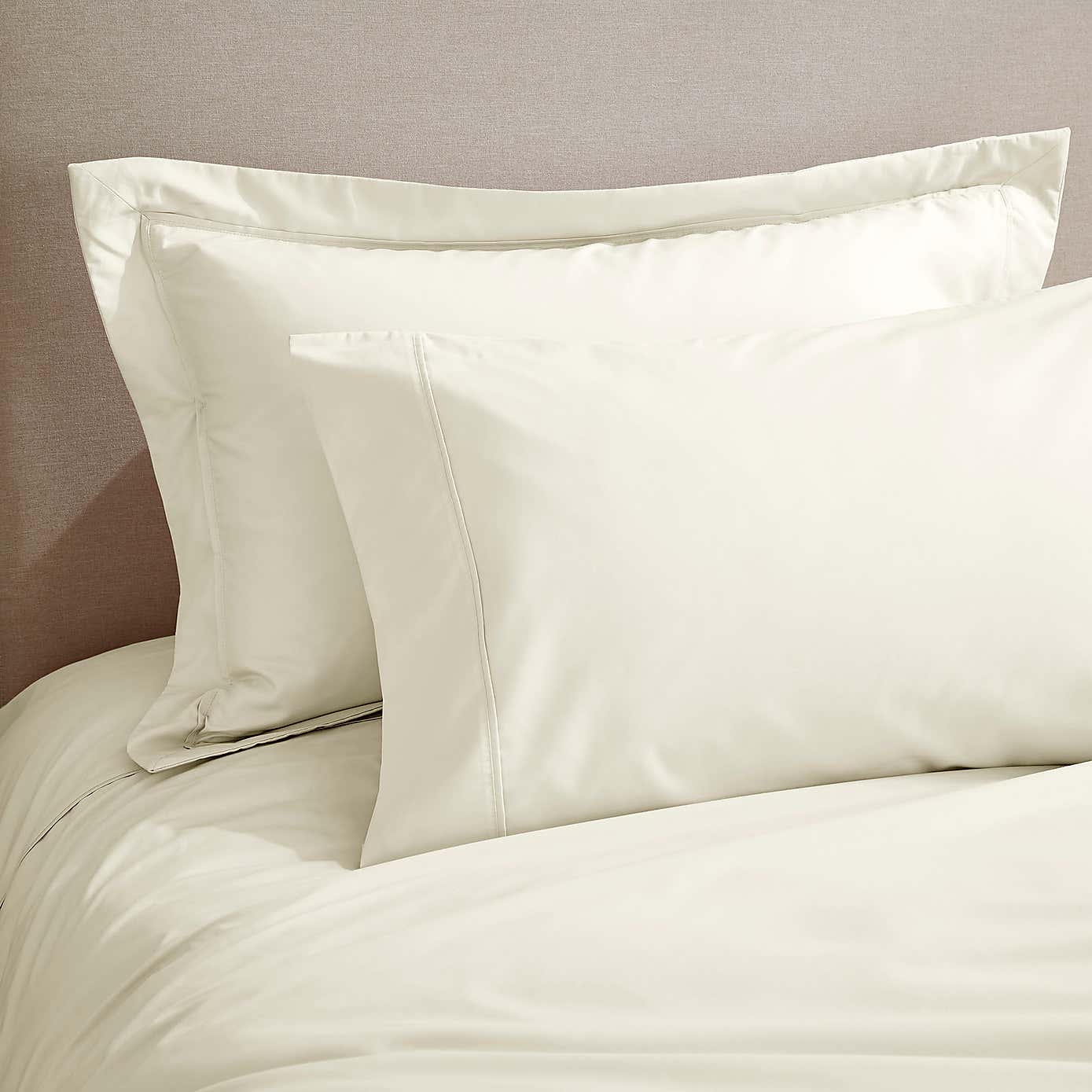 Dorma Egyptian Cotton 400 Thread Count Percale Oxford Pillowcase