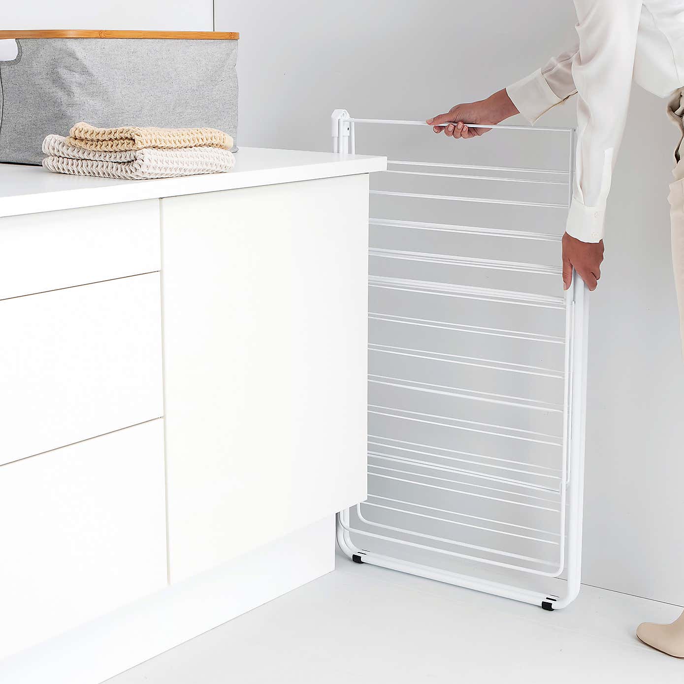 Brabantia White HangOn Drying Rack 25m