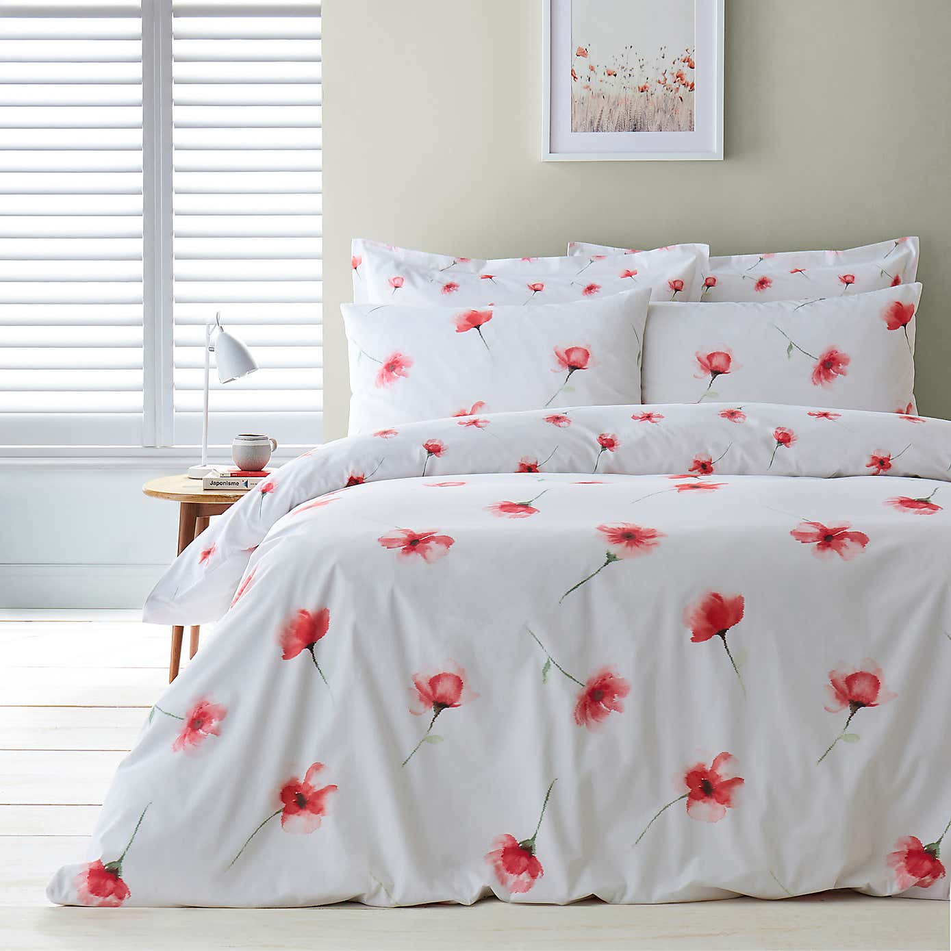 Lexi Poppy Oxford Pillowcase