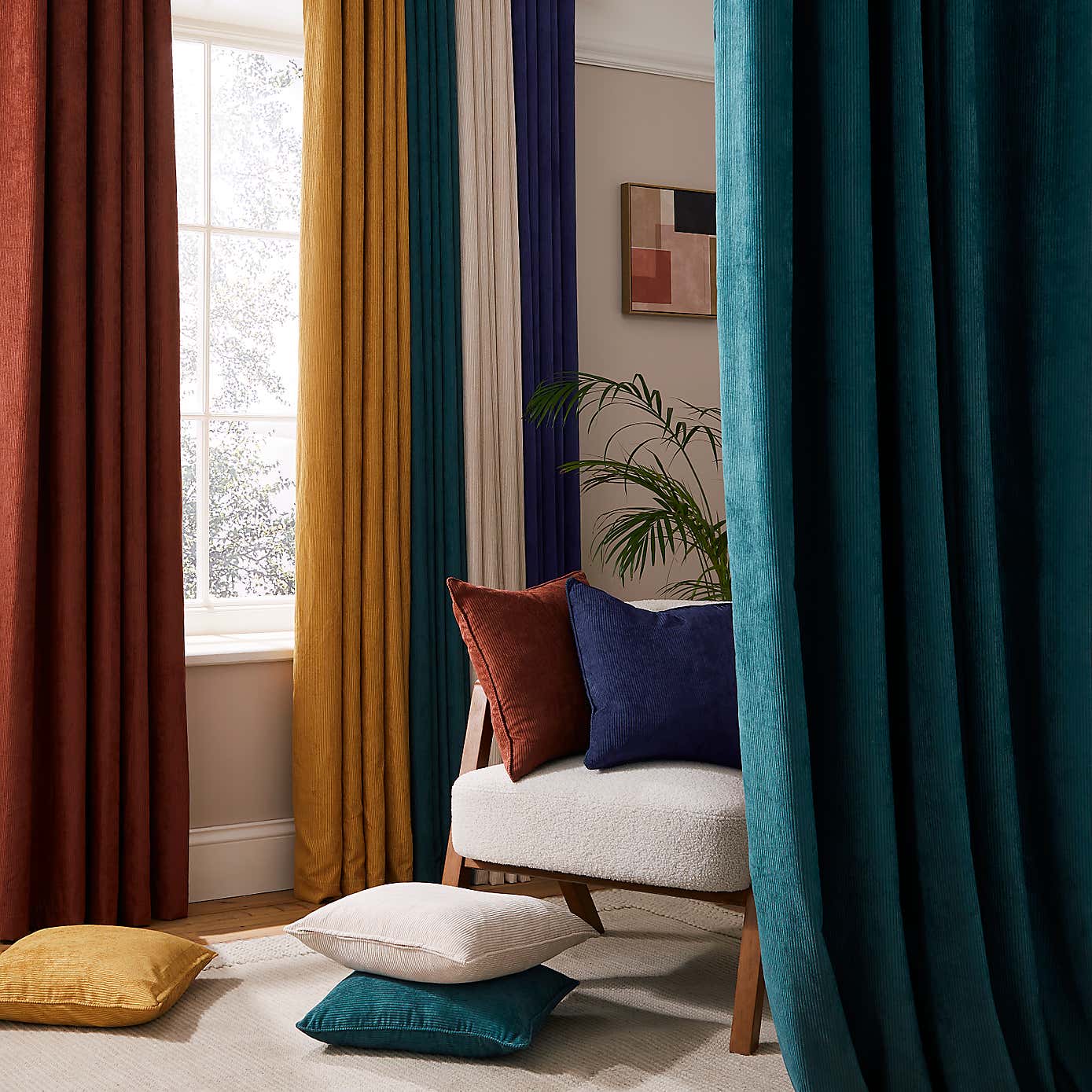 Elements Cord Eyelet Curtains