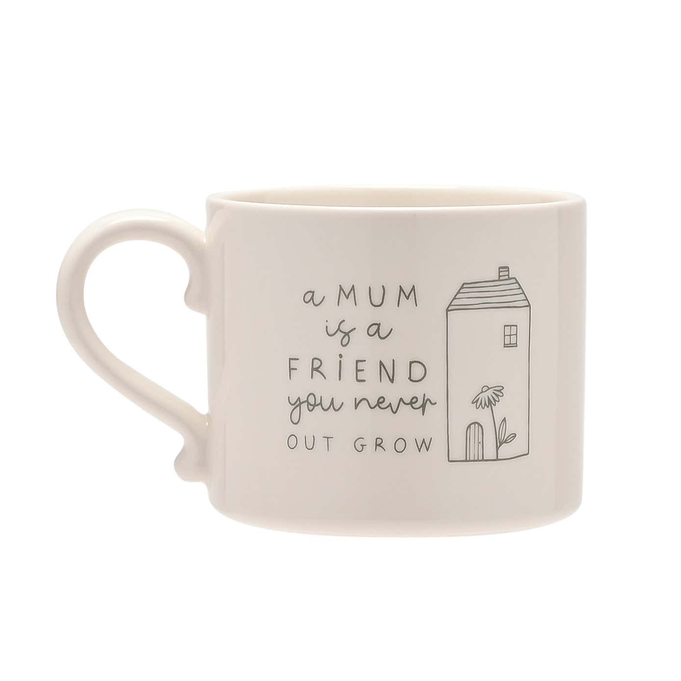 Moments Mum Is A Friend Mug