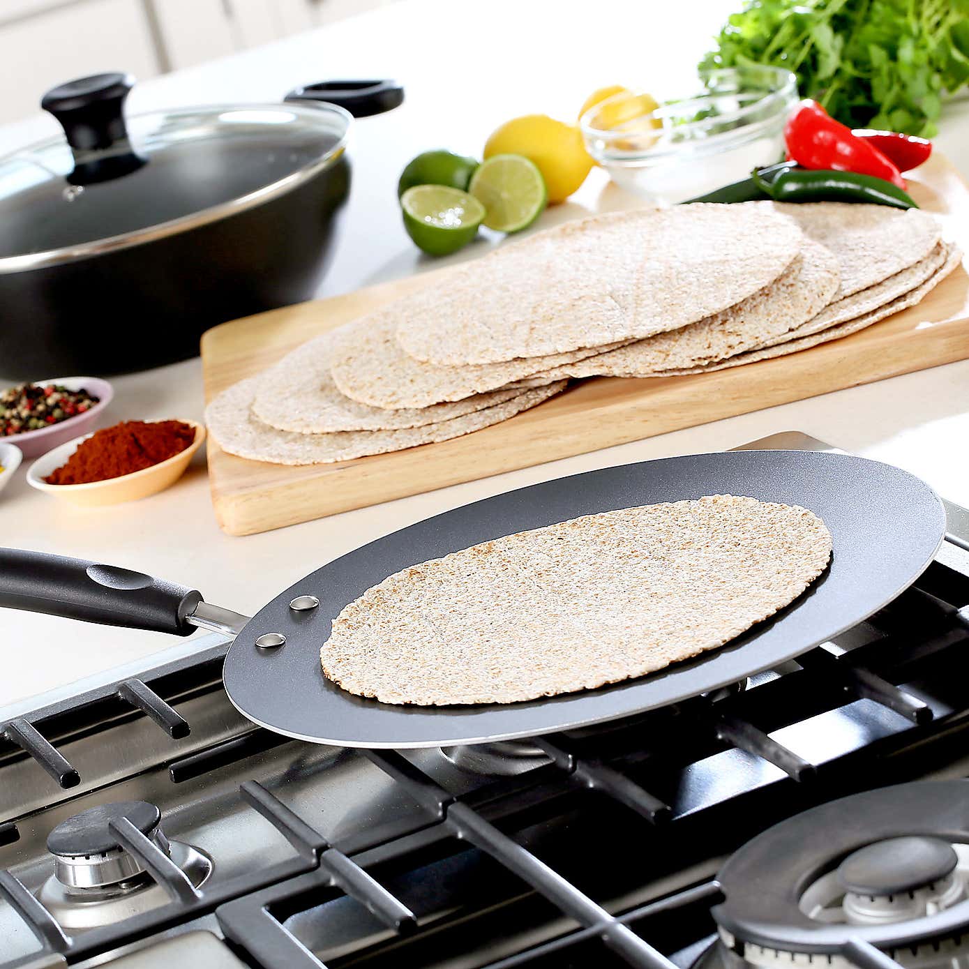 Tefal Indian Non-Stick 30cm Chapati Pan