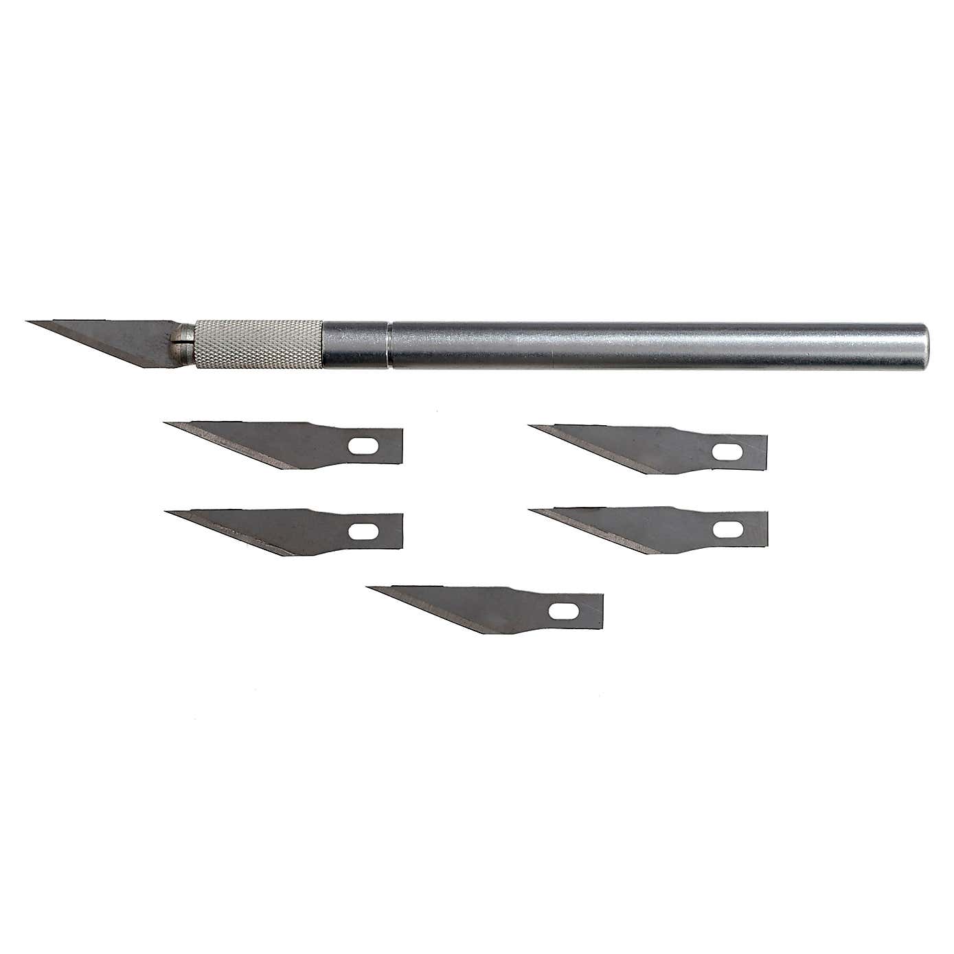 Hobby Knife with Blade x5