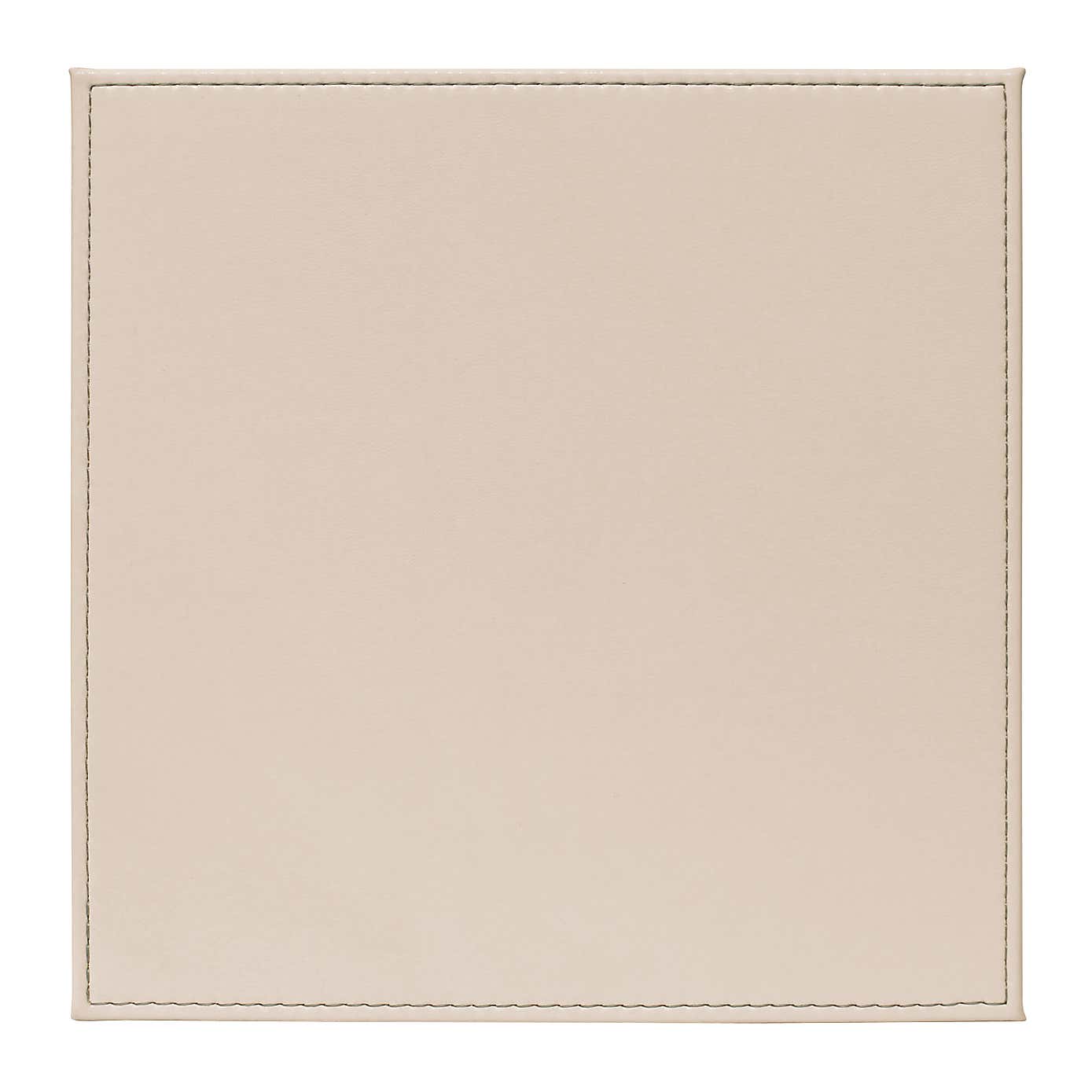 Pack of 4 Reversible Sage Faux Leather Placemats