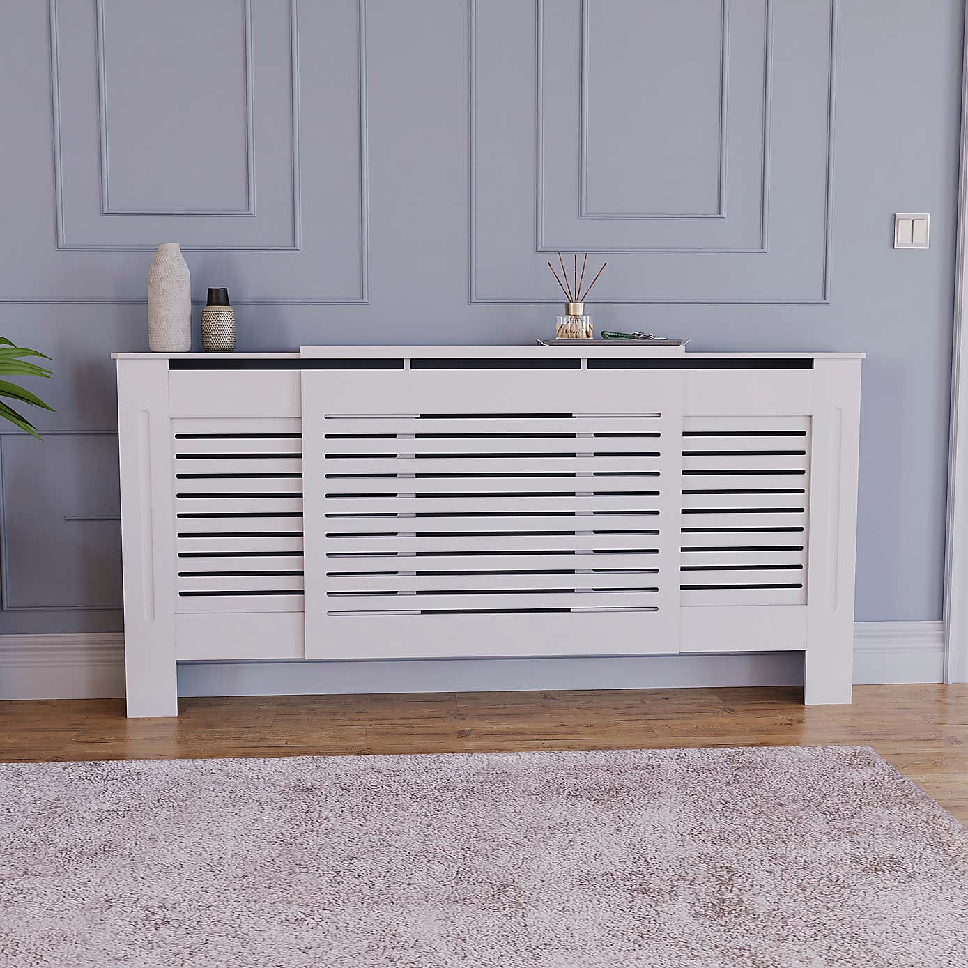 Vida Designs Milton Adjustable Radiator Cover
