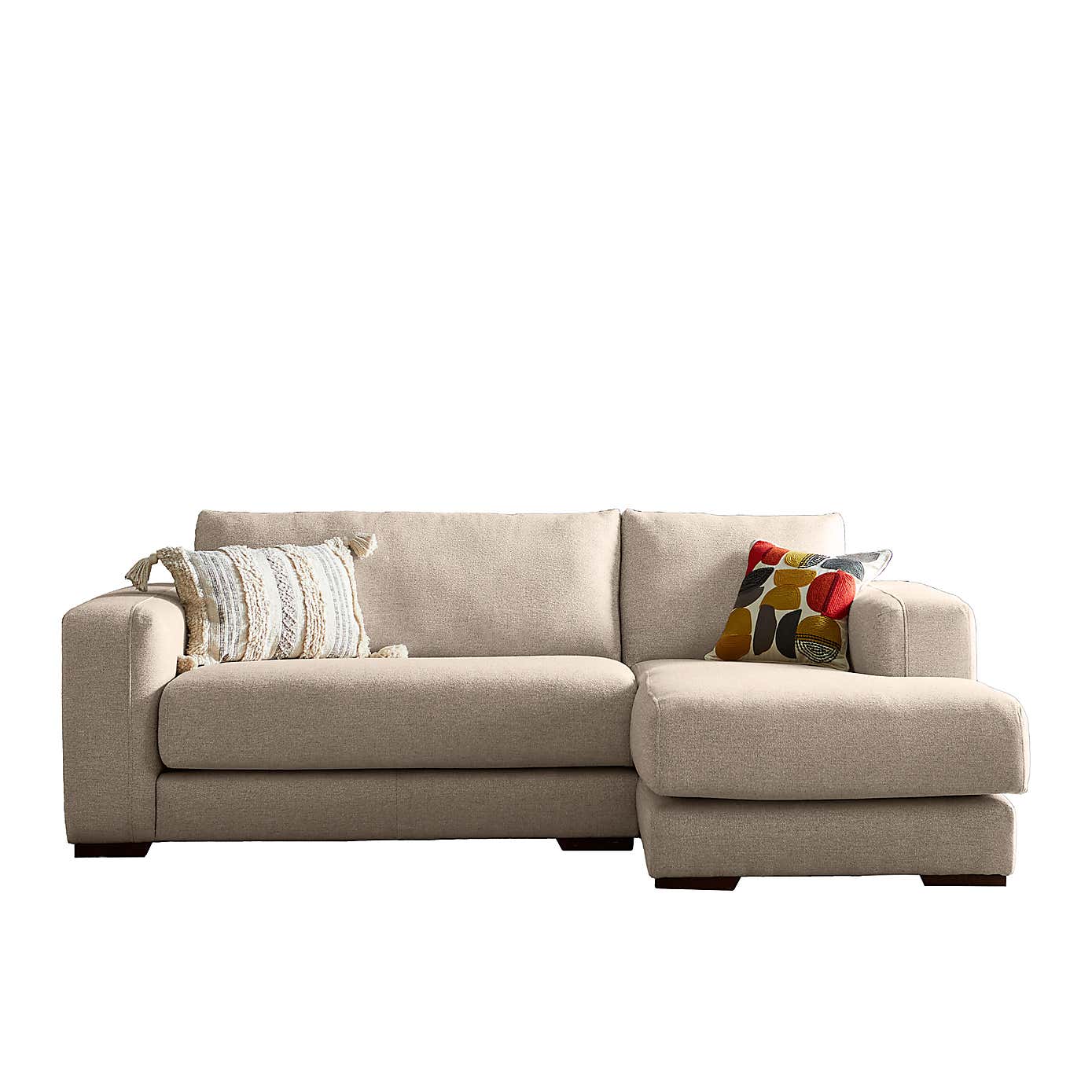 Clayton Cosy Weave Corner Chaise