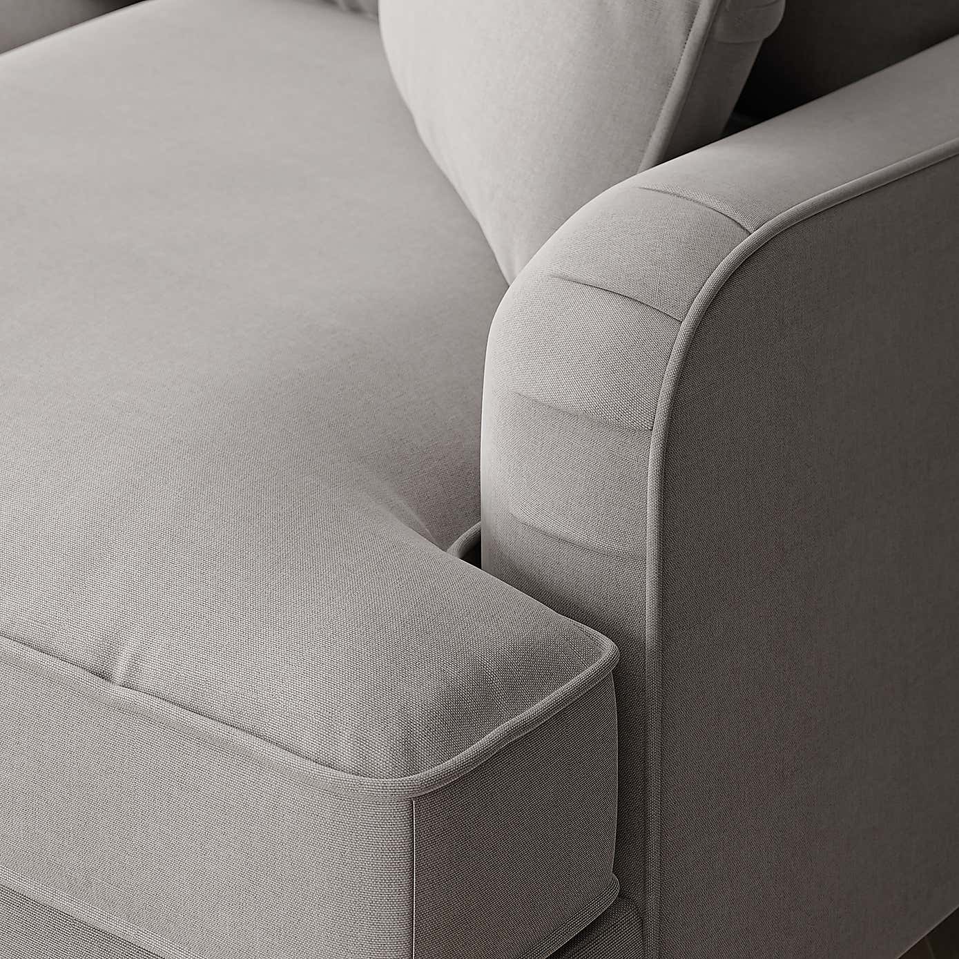 Beatrice Flatweave Corner Storage Sofa Bed