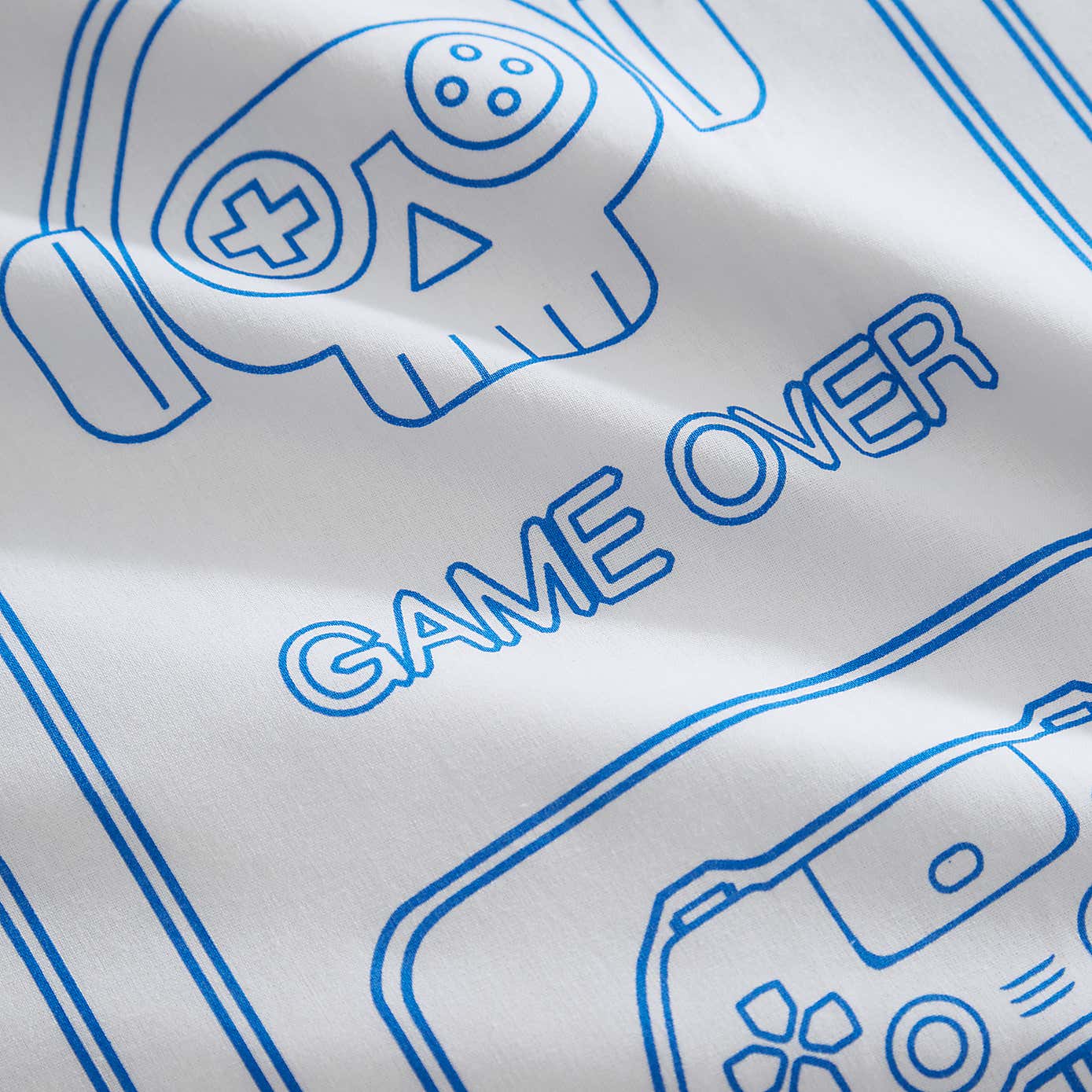 Gamer Reversible Duvet Cover and Pillowcase Set