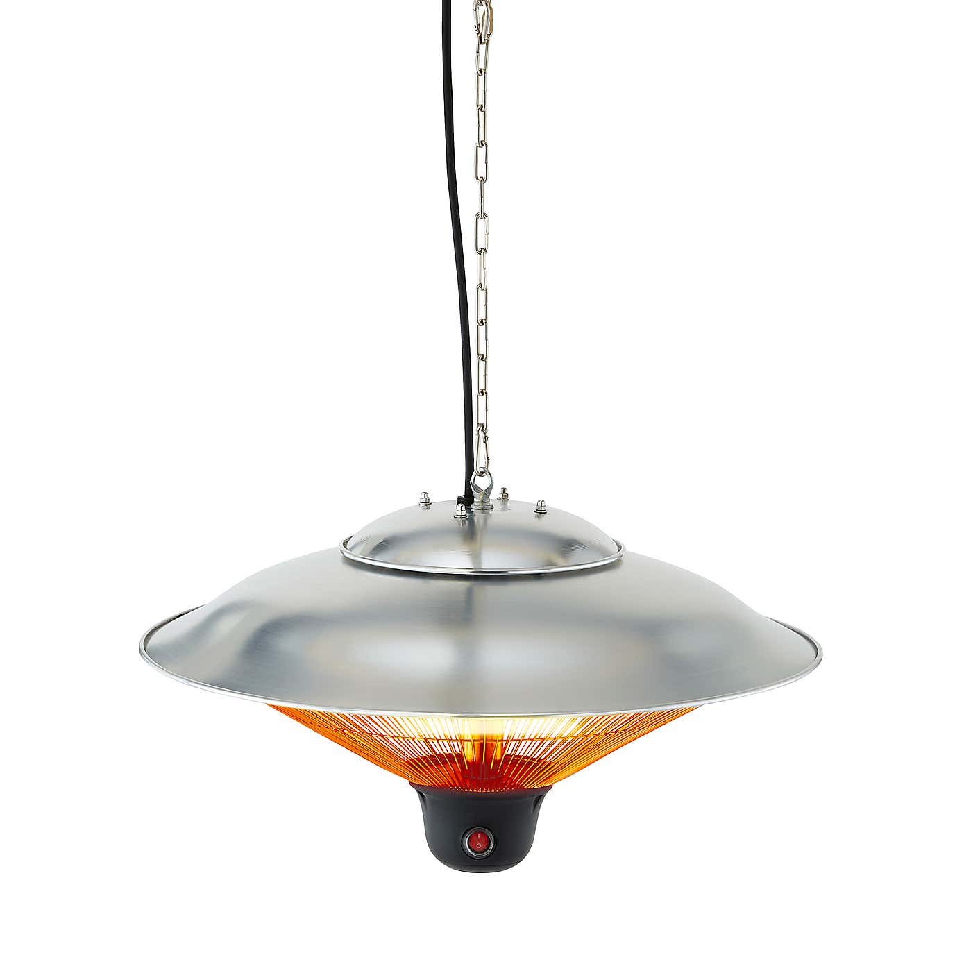 Tower Astro 1500W Hanging Patio Heater, Aluminium