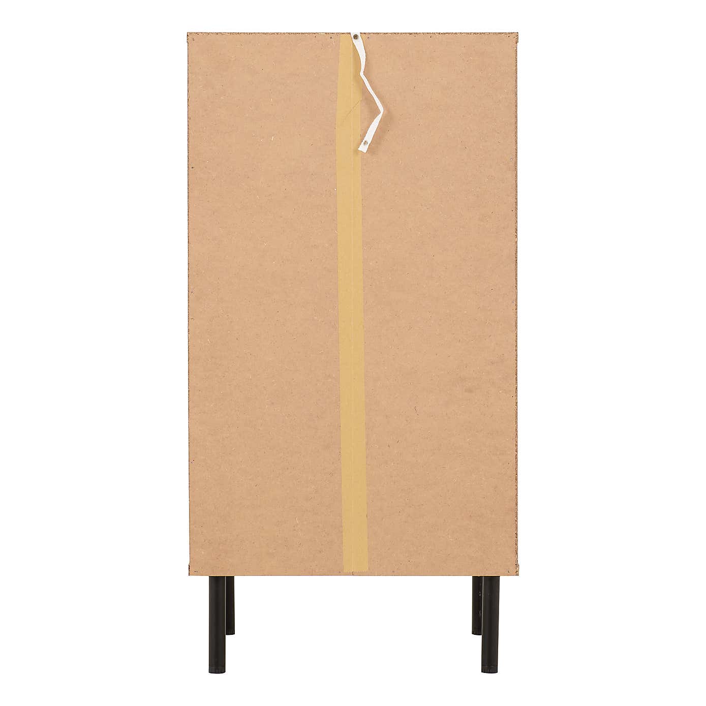 Barker 5 Drawer Narrow Chest, Oak Effect