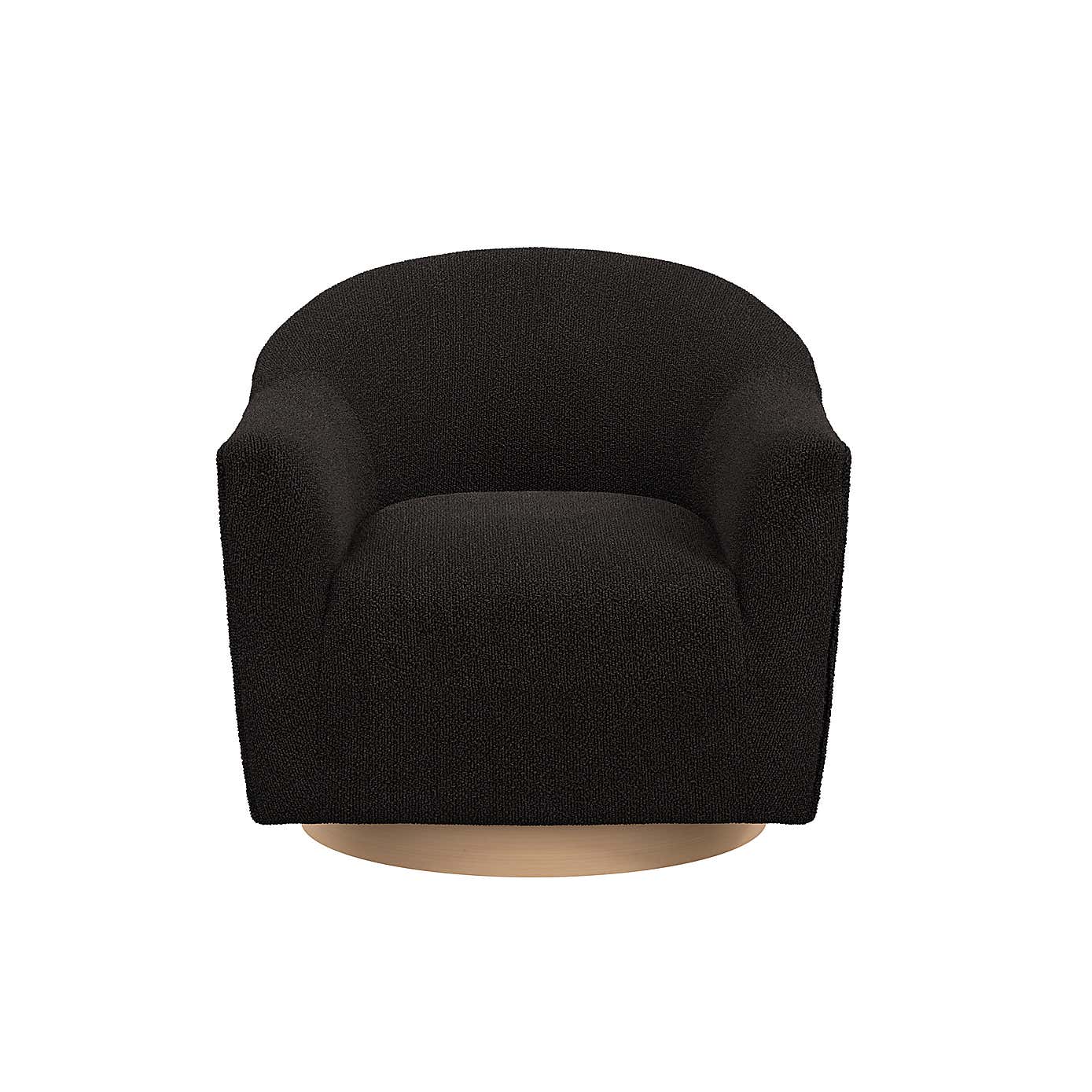 Daphne Boucle Swivel Chair