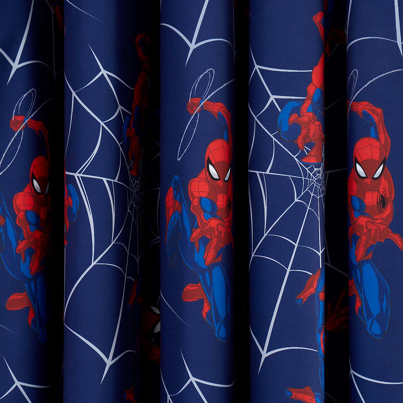 Disney Spiderman Thermal Blackout Eyelet Curtains