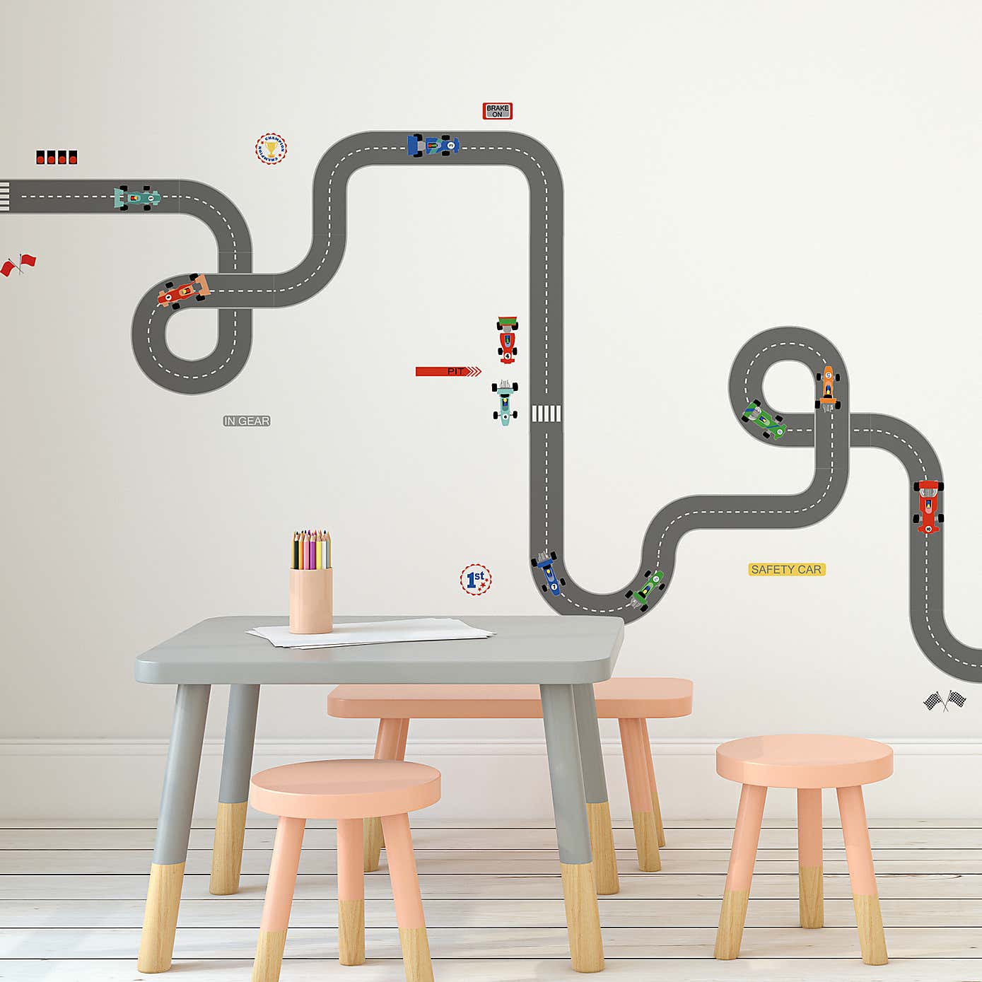 Transport Large Wall Sticker