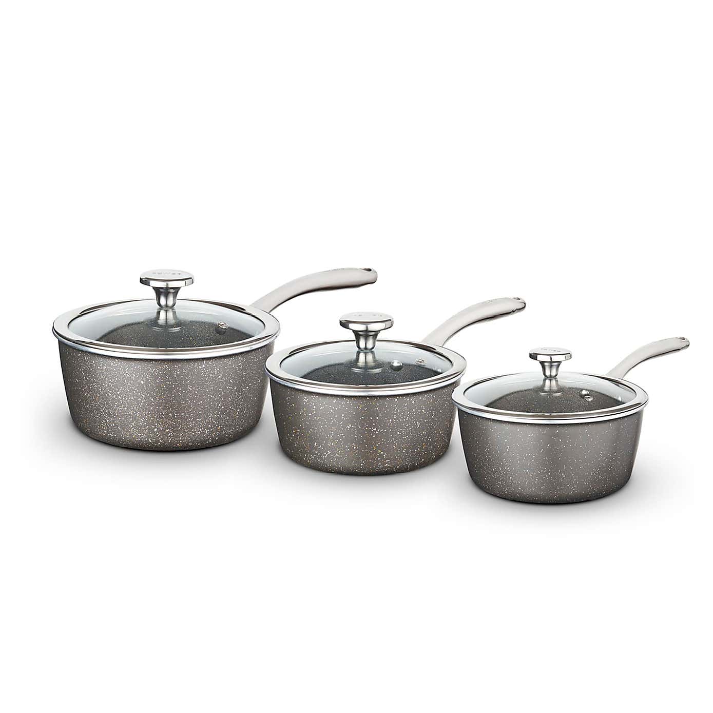 Tower Cerastone Pro Set of 3 Pan Set