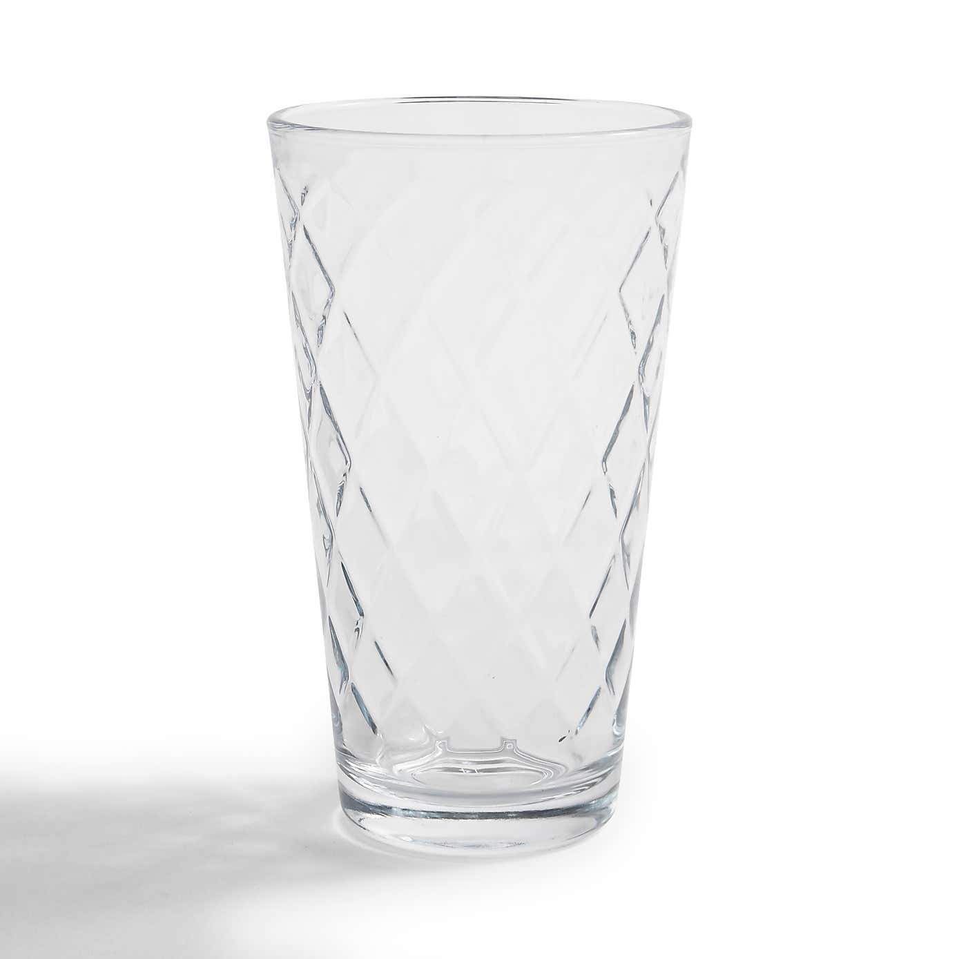 Diamond Highball Glass