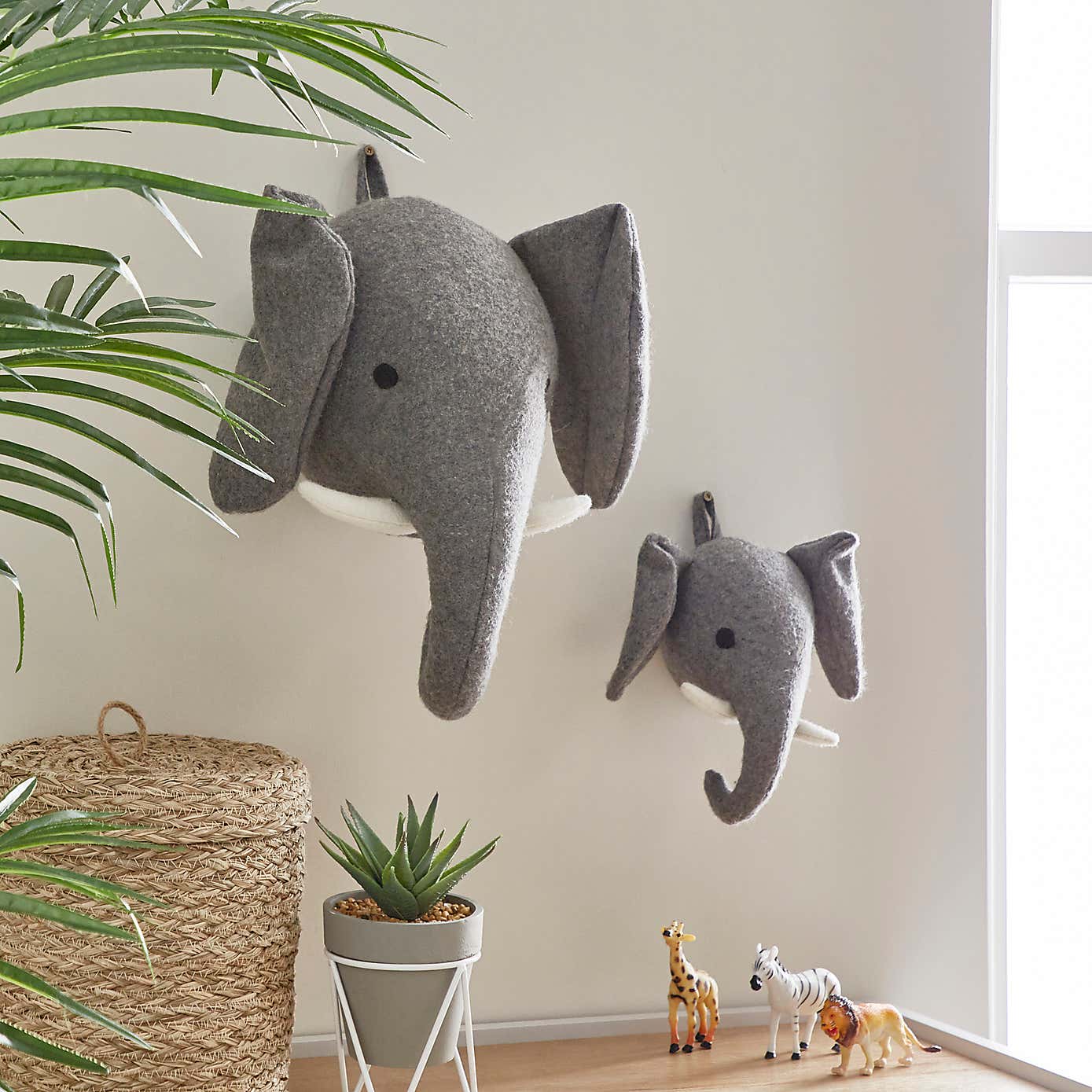 Elephant Wall Head