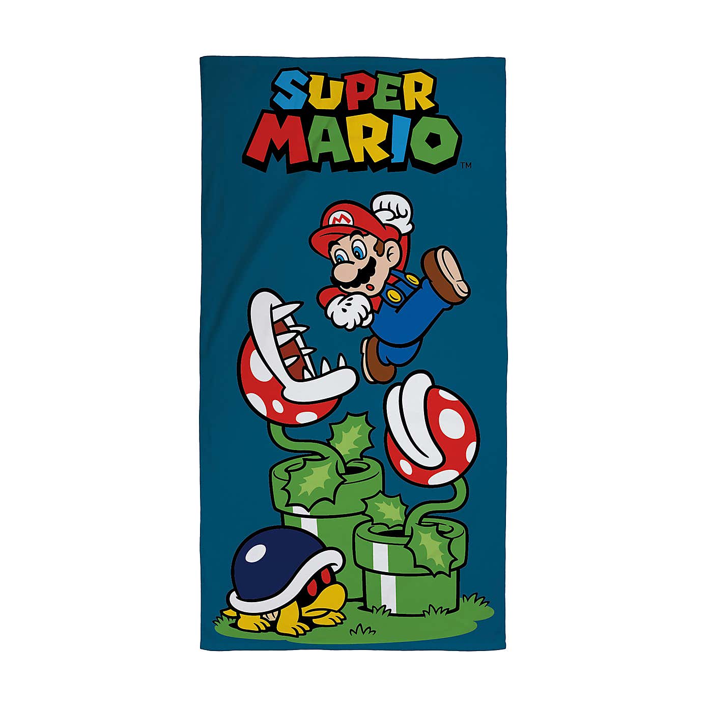 Super Mario Cotton Beach Towel