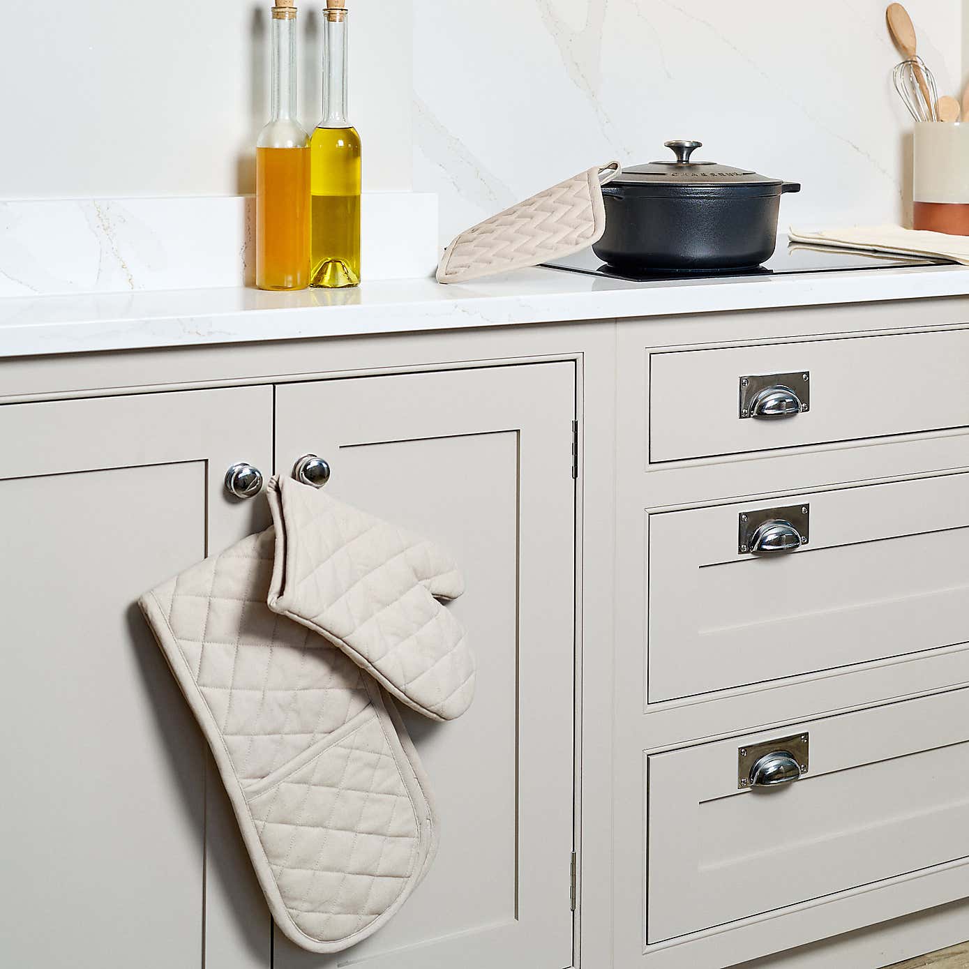 Dexam Love Colour Double Oven Gloves