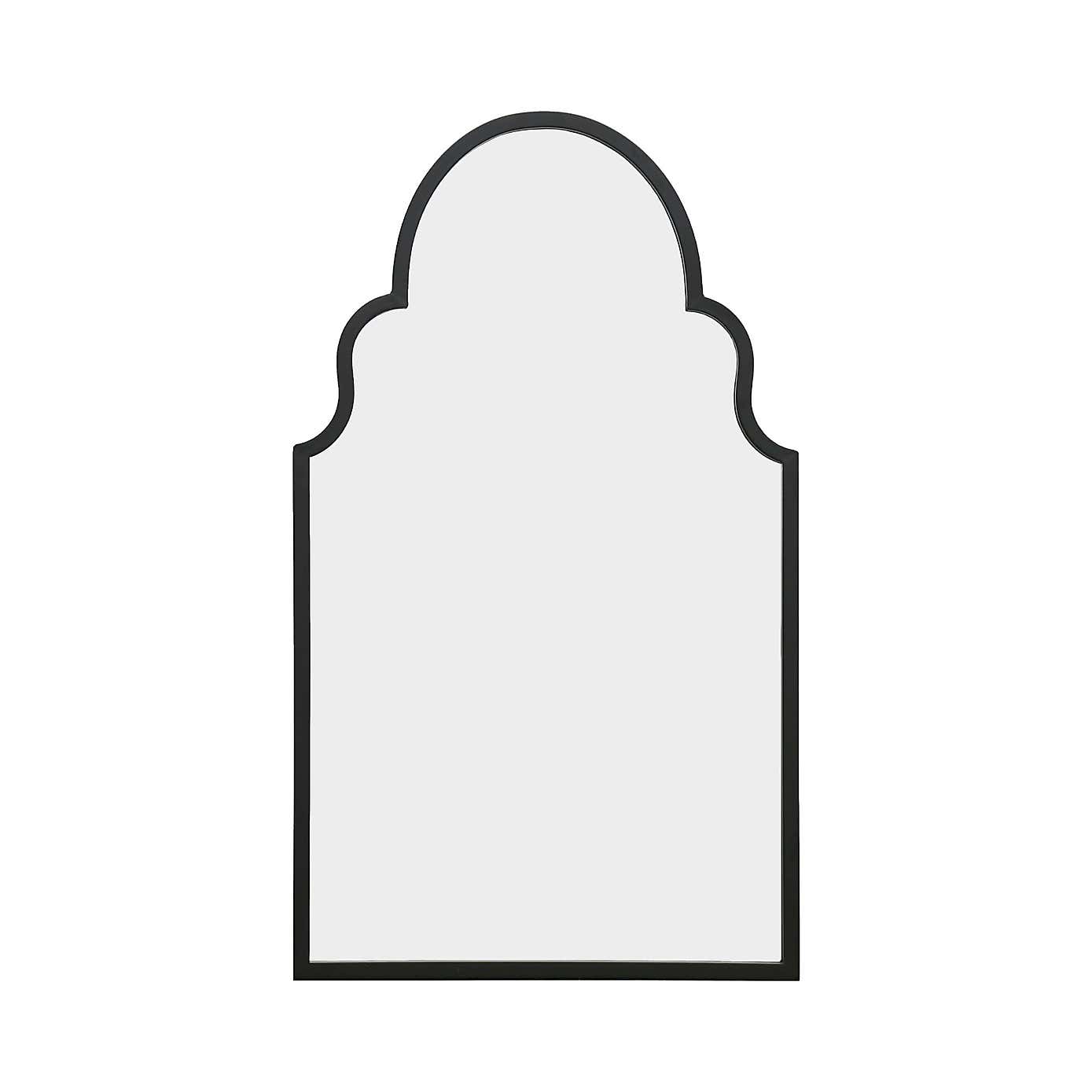 Arcus Crown Arched Indoor Outdoor Wall Mirror