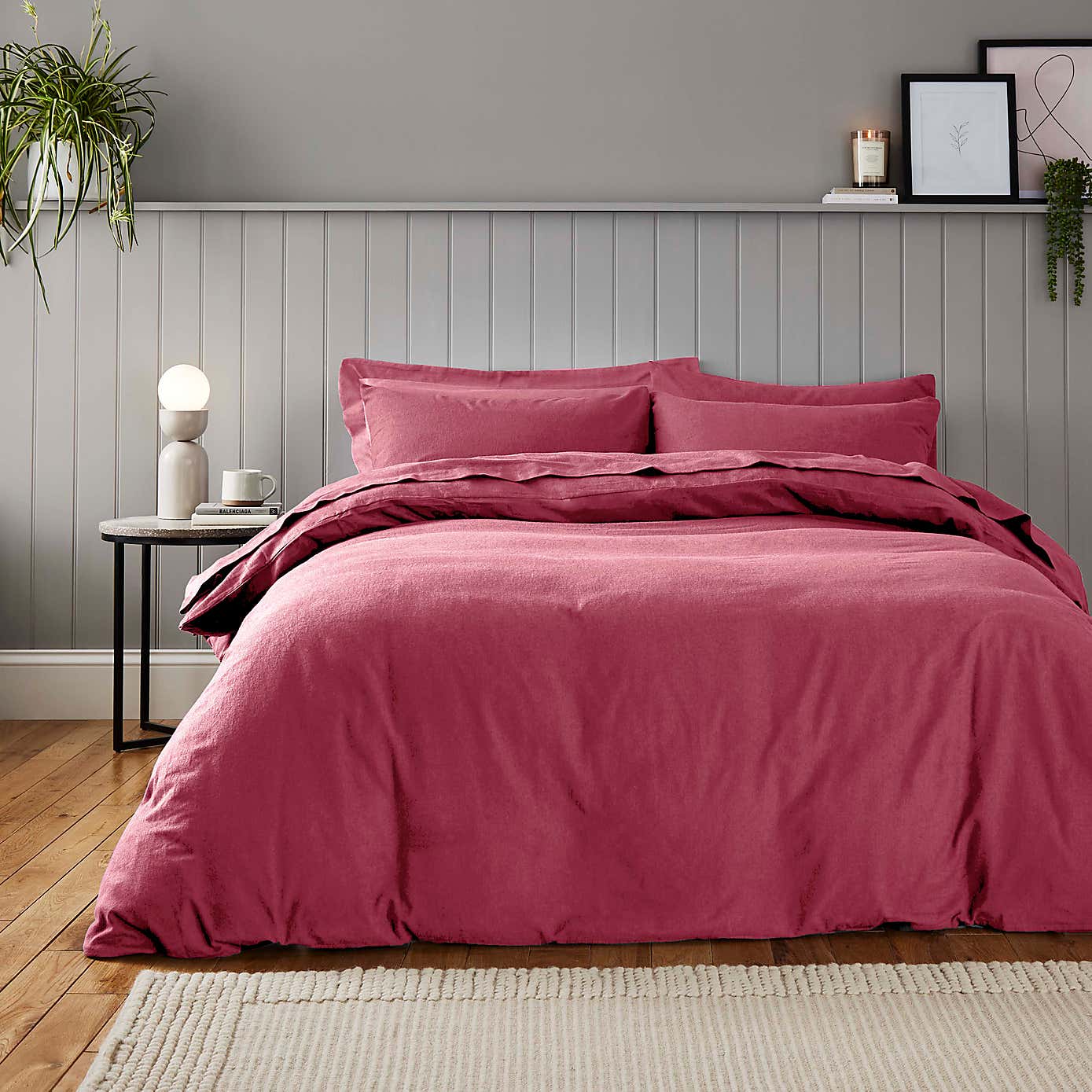 Soft & Cosy Brushed Cotton Standard Pillowcase Pair