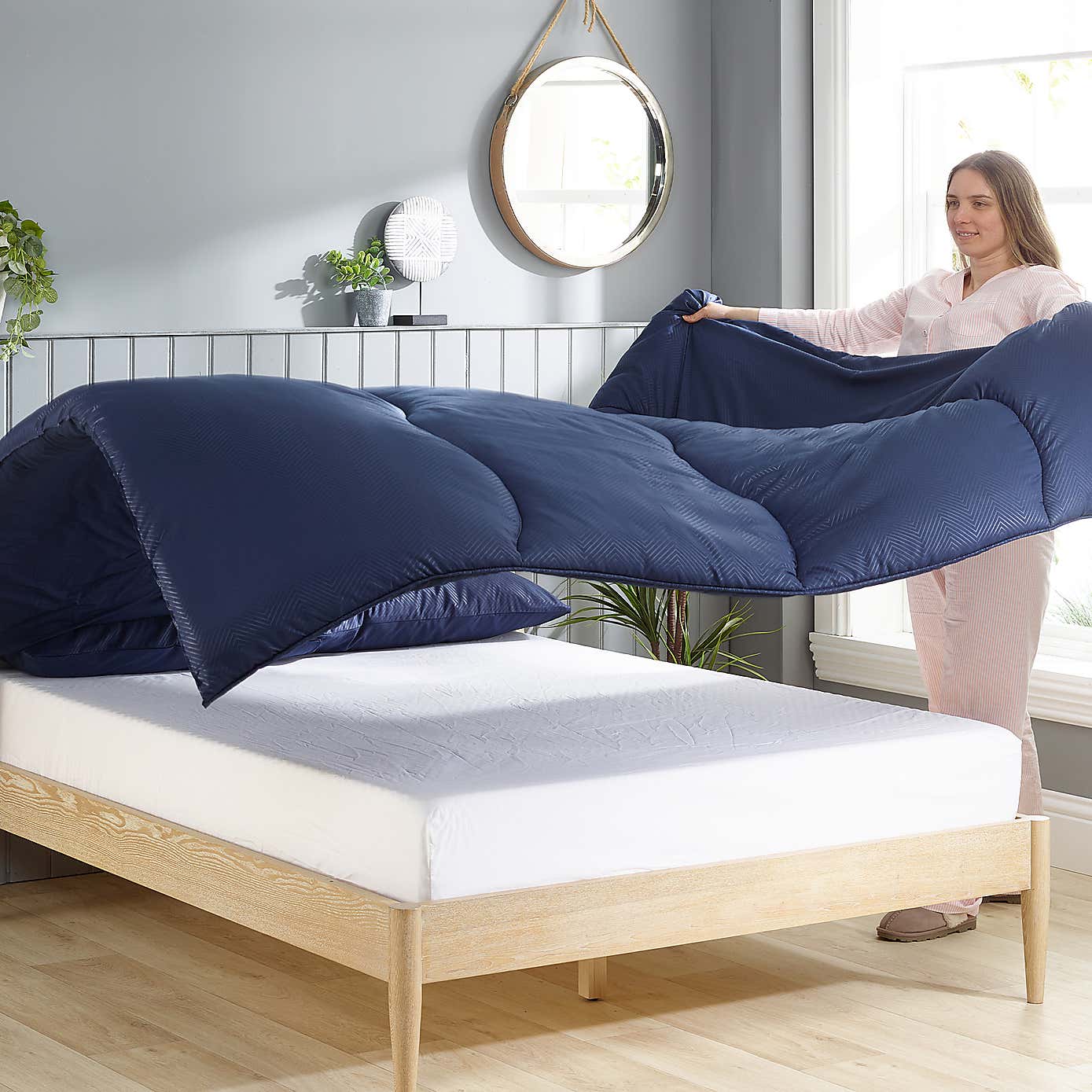 Snuggledown 10.5 Tog Coverless Winter Duvet & Pillowcase Set