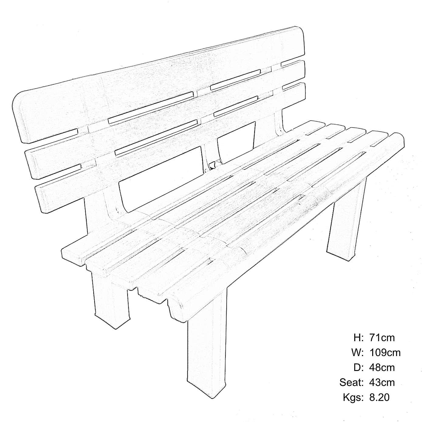 Trabella Gina Bench