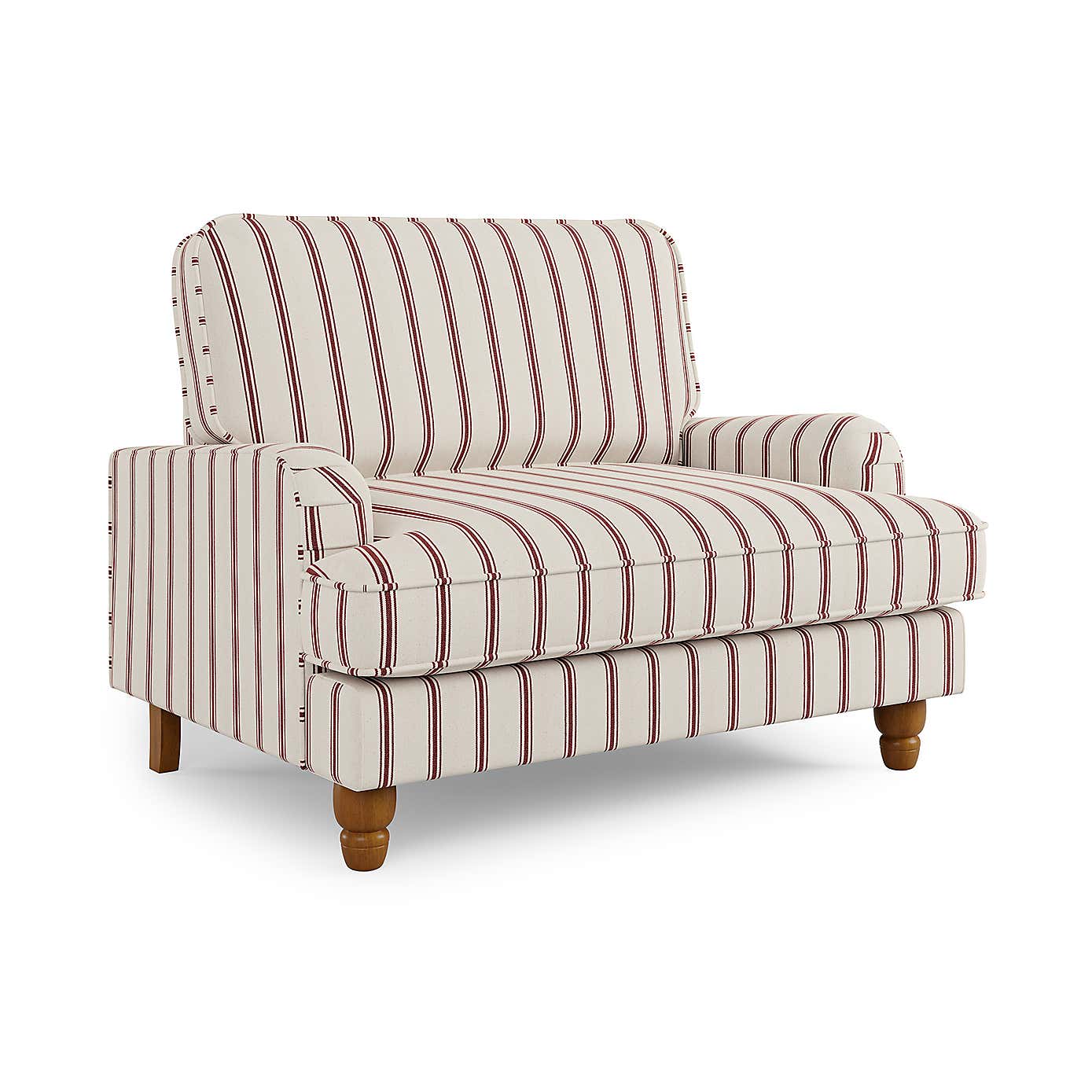 Beatrice Folkstone Stripe Snuggle Chair