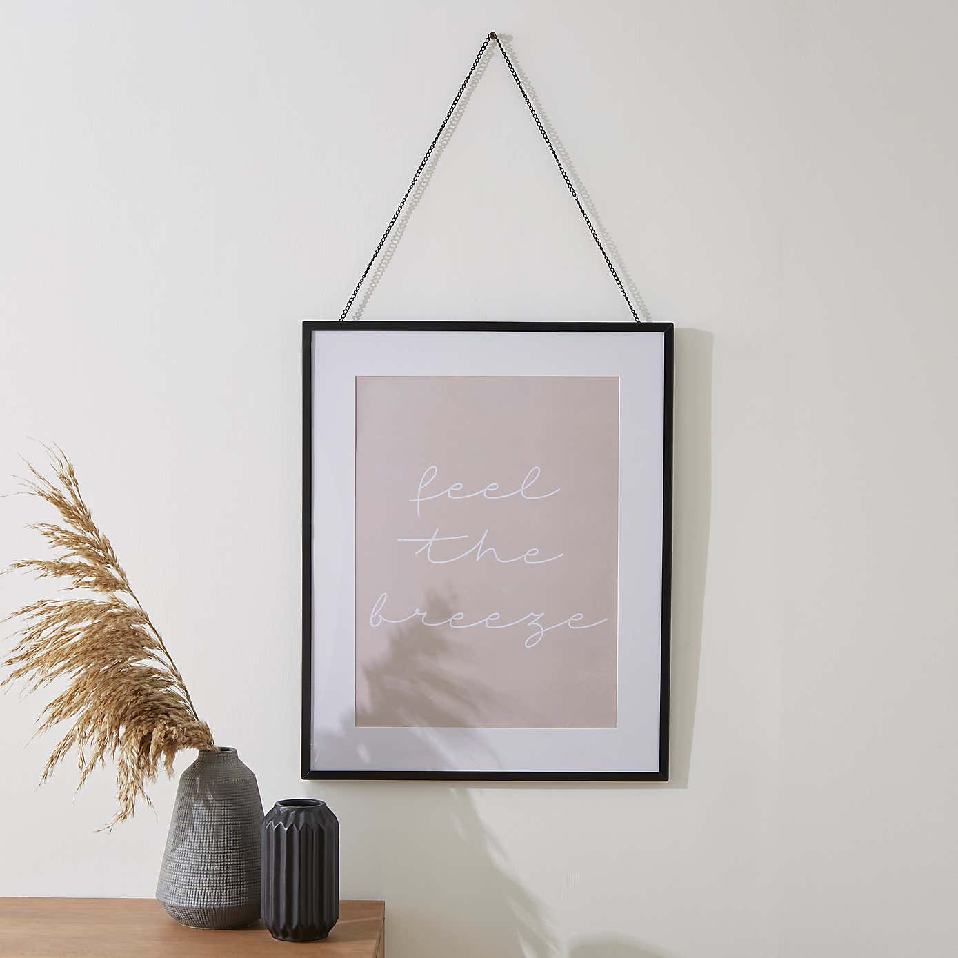 Hanging Chain Photo Frame
