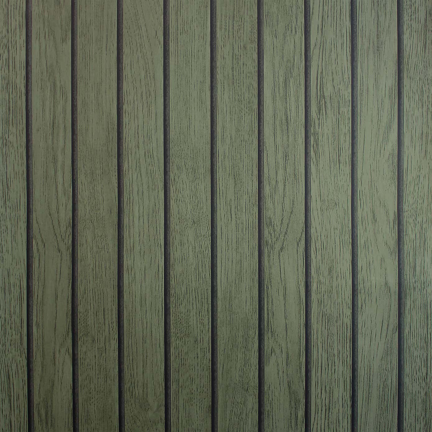 Wooden Slat Panel Wallpaper