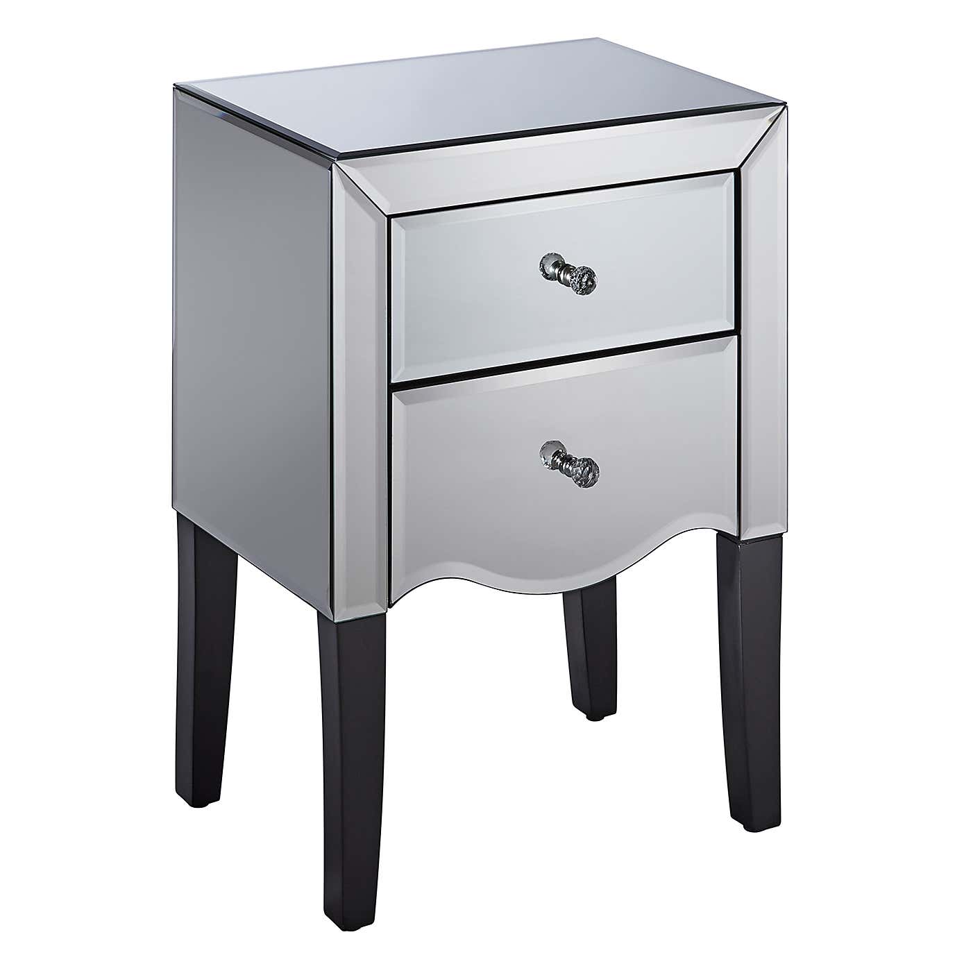 Palermo 2 Drawer Bedside