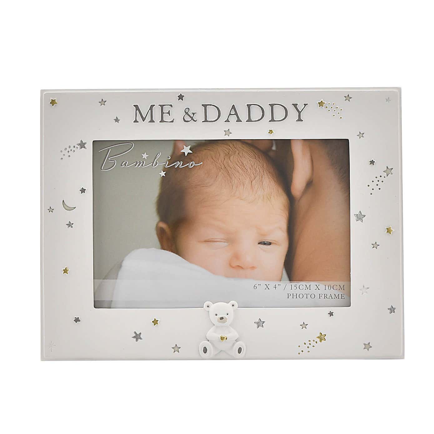 Bambino Resin Daddy & Me Photo Frame