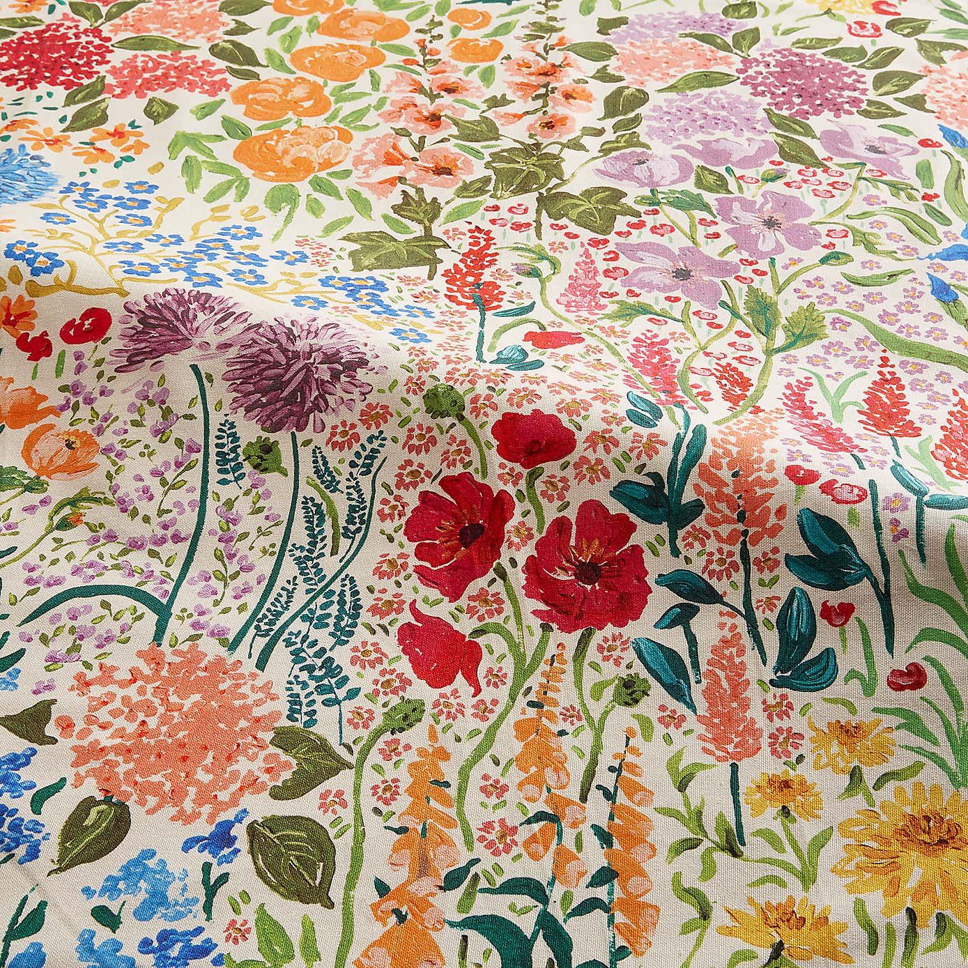 Sophie Robinson Sunshine Flower Pencil Pleat Single Curtain