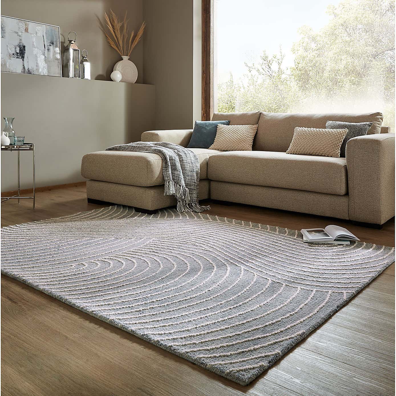 Wilson Abstract Wool Rug